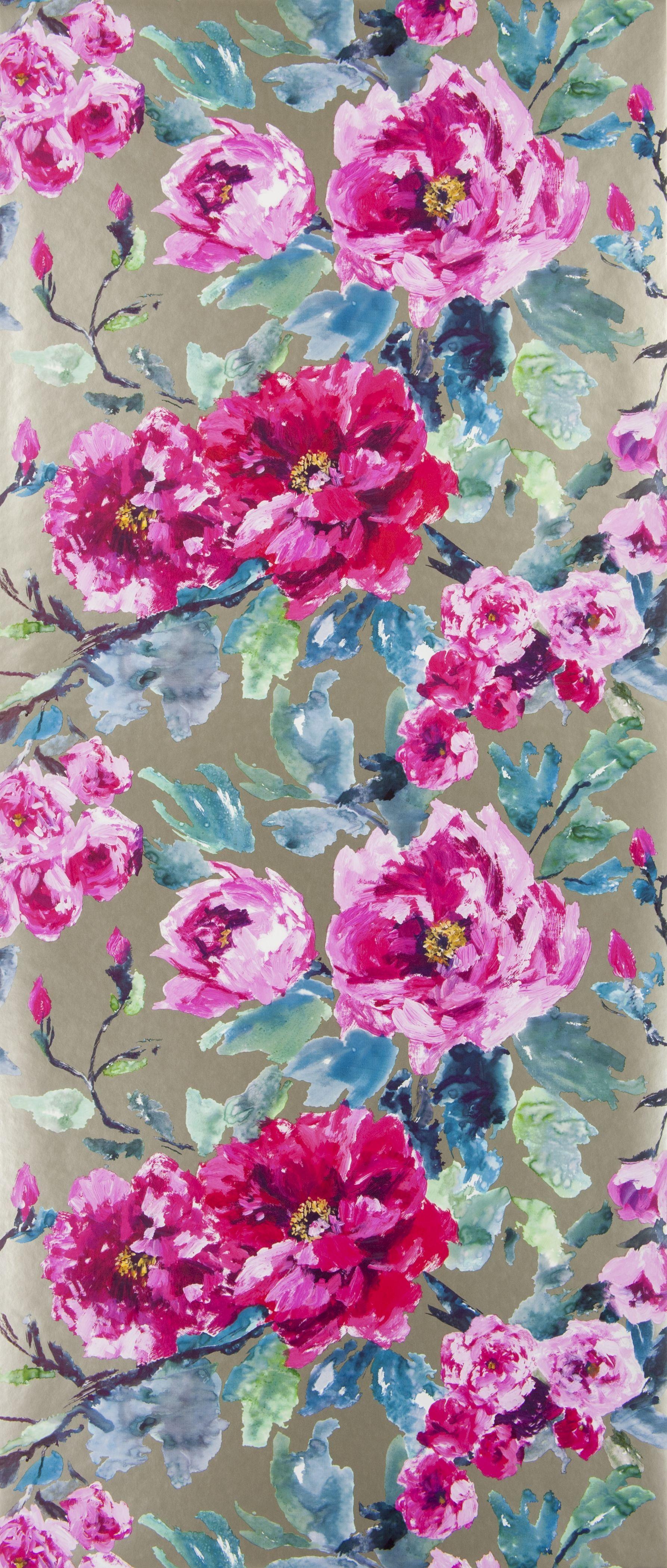 1786x4194 Designers Guild Shanghai Garden wallpaper. Designers Guild.Tricia