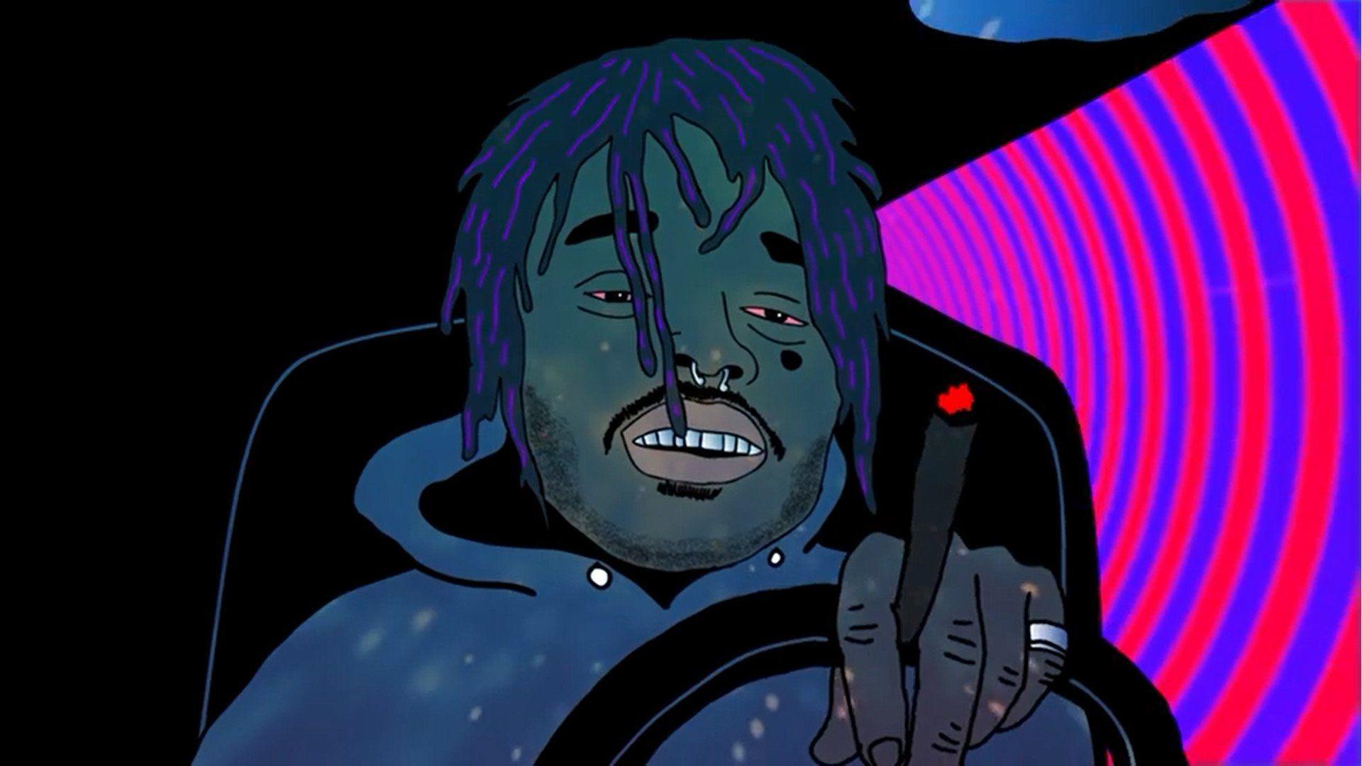 1920x1080 Cartoon Lil Uzi Vert Wallpaper iPhone