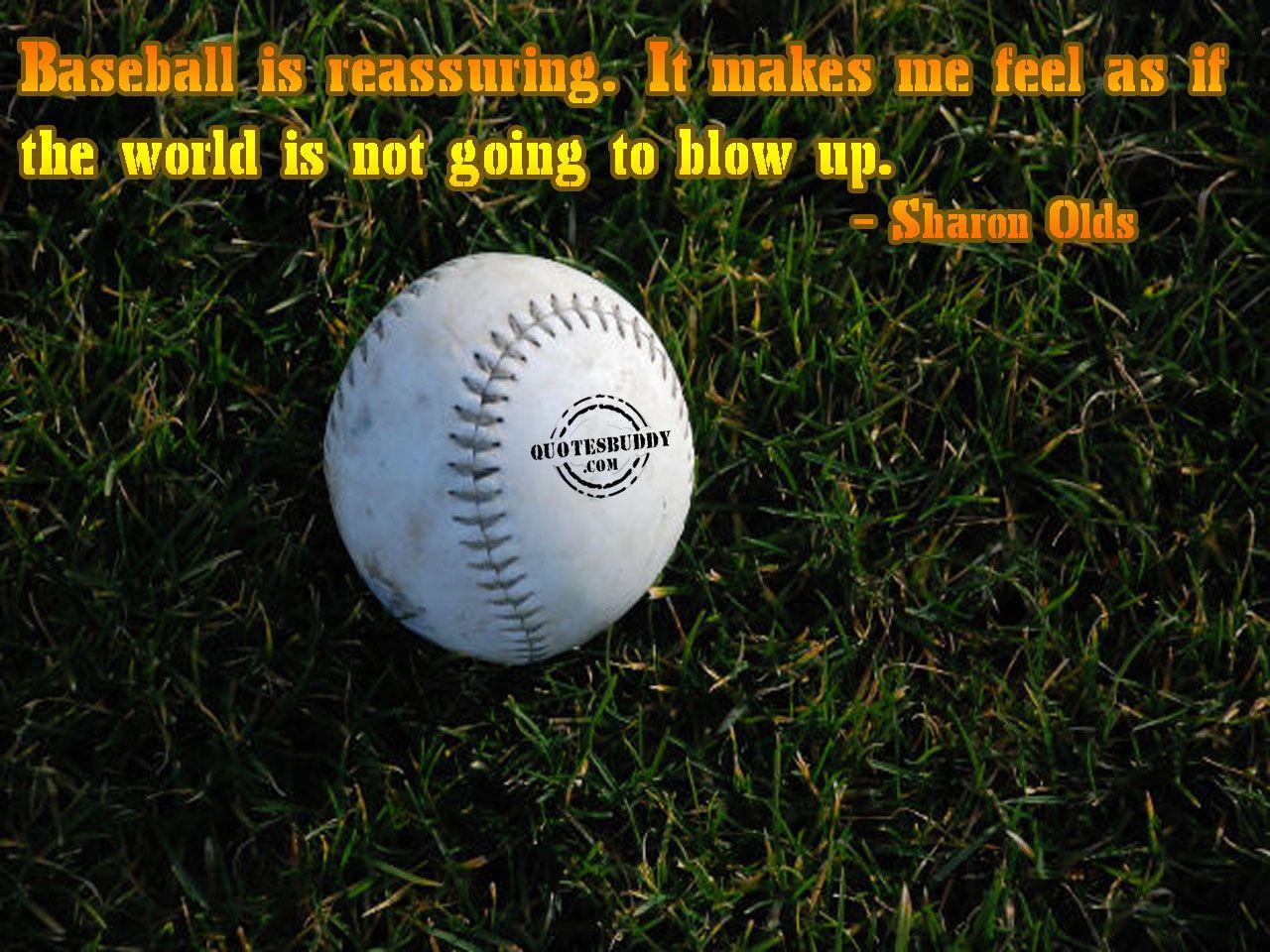 1280x960 Baseball Quote Wallpaper