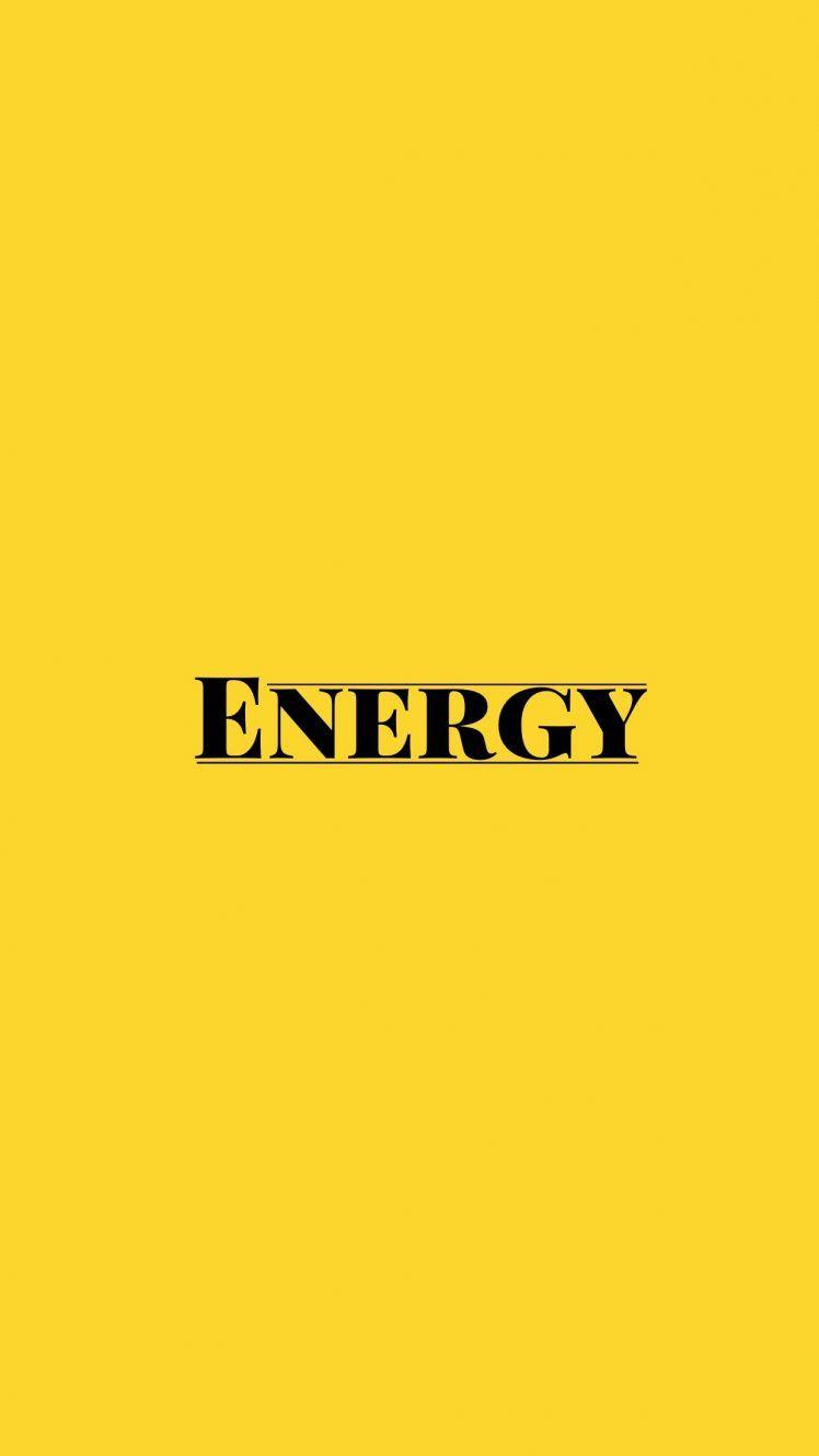 748x1330 writing, Text, Yellow, IPhone, Physics, Minimalism, Typography