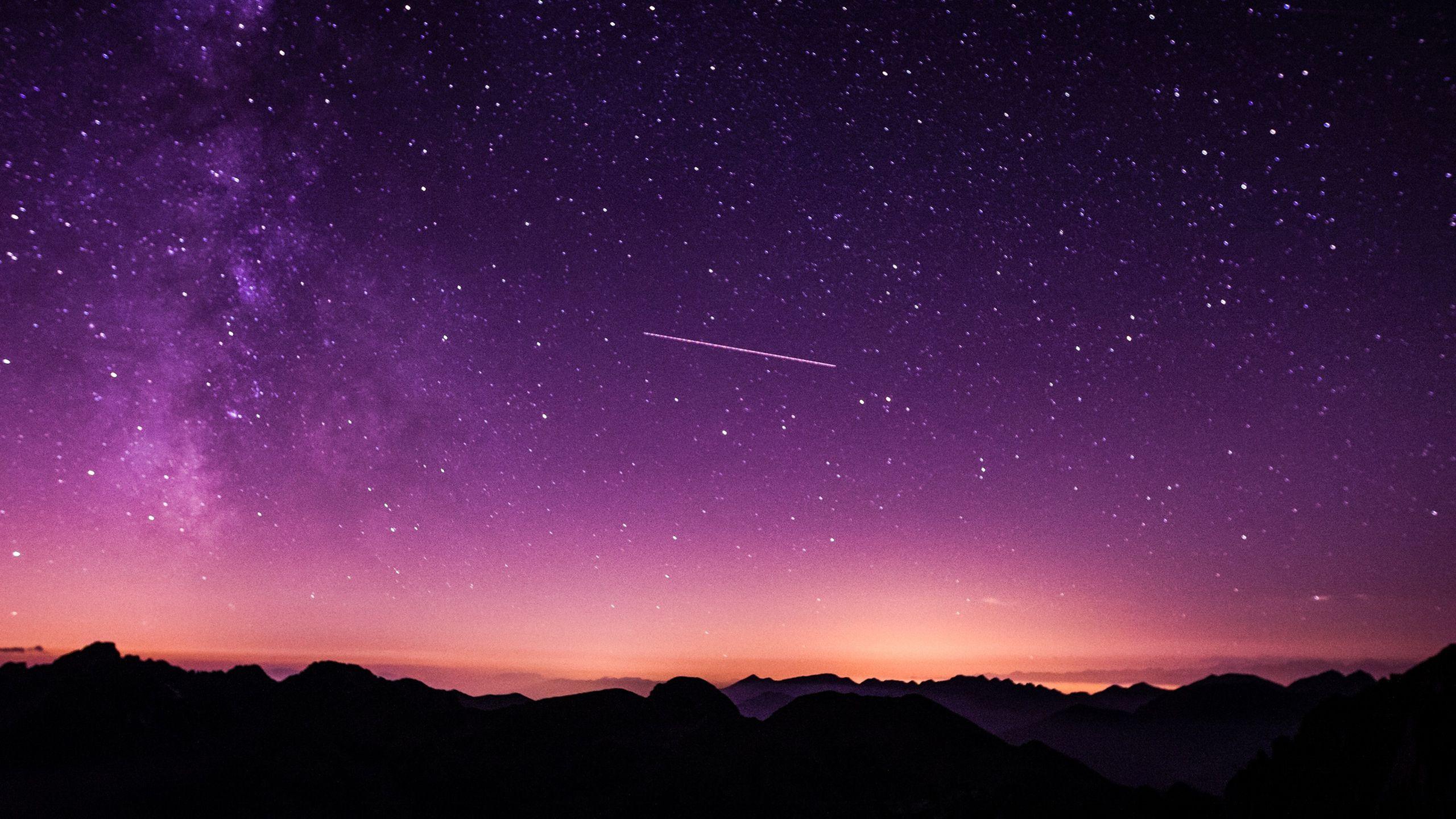 Purple Night Sky Wallpapers - Top Free Purple Night Sky Backgrounds -  WallpaperAccess