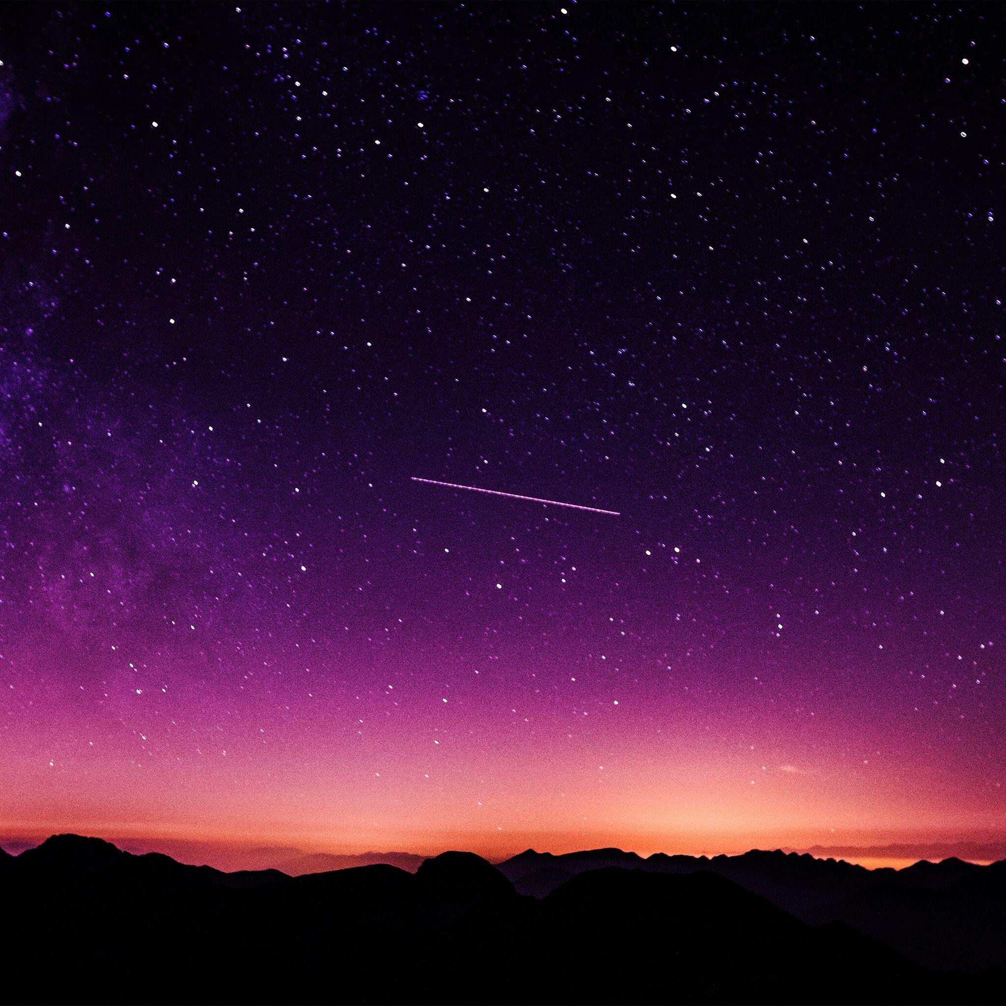 Purple Night Sky Wallpapers - Top Free