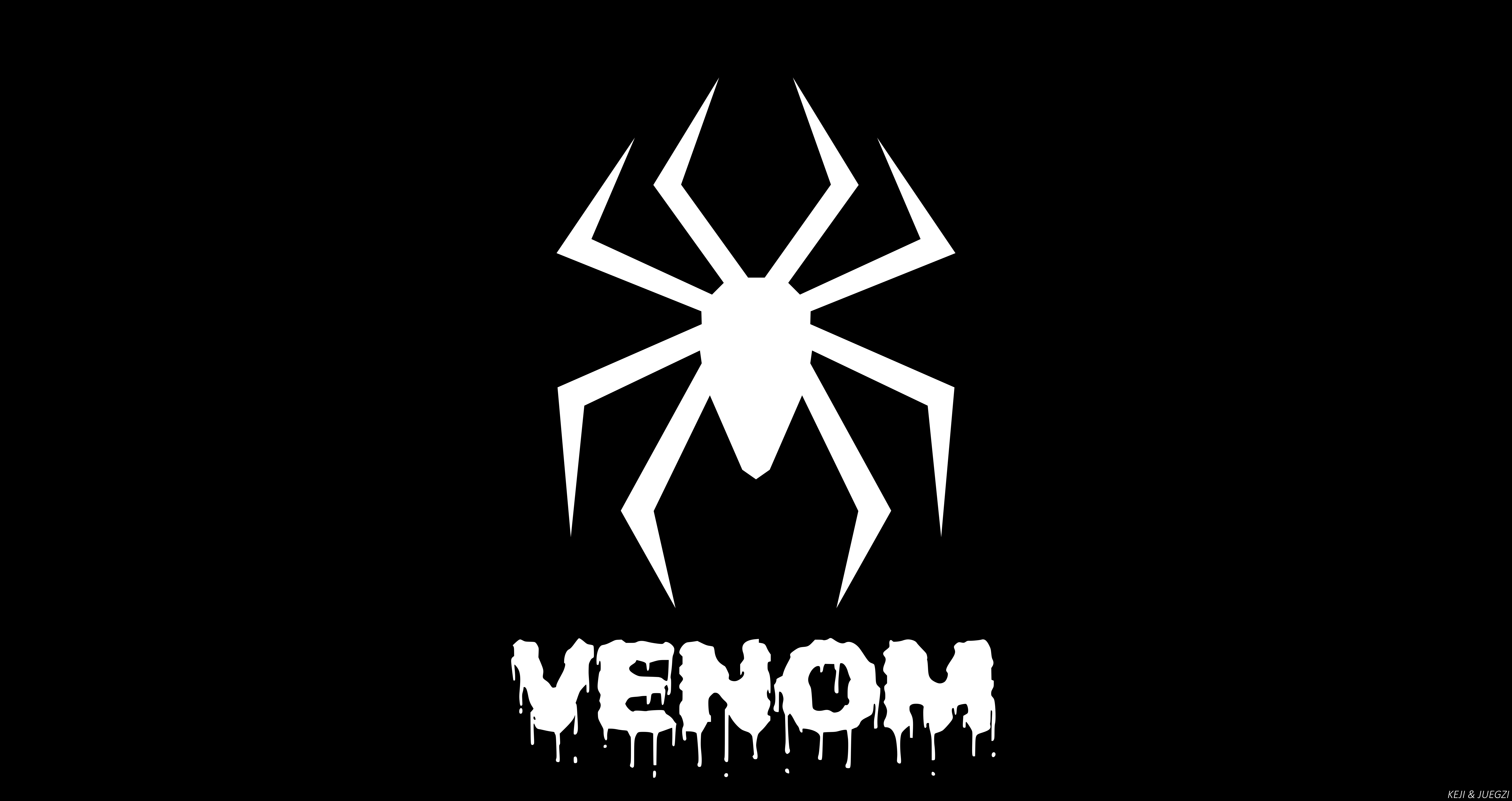 8500x4500 Symbol, Venom, Shapes, Black wallpaper. Movies wallpaper