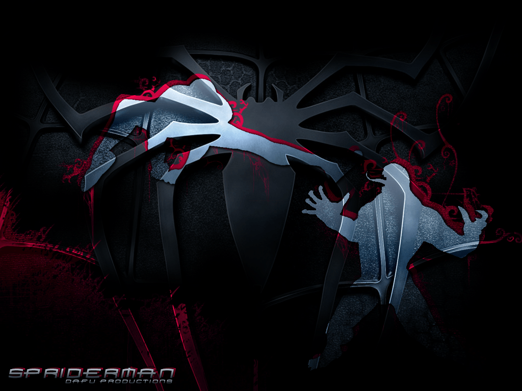 1024x768 Spiderman Venom Background