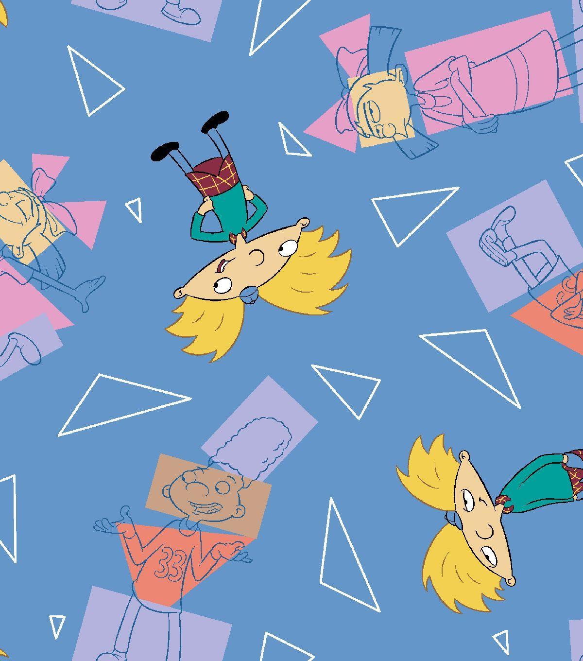 1200x1360 Nickelodeon Hey Arnold Football Head Basketball Flannel