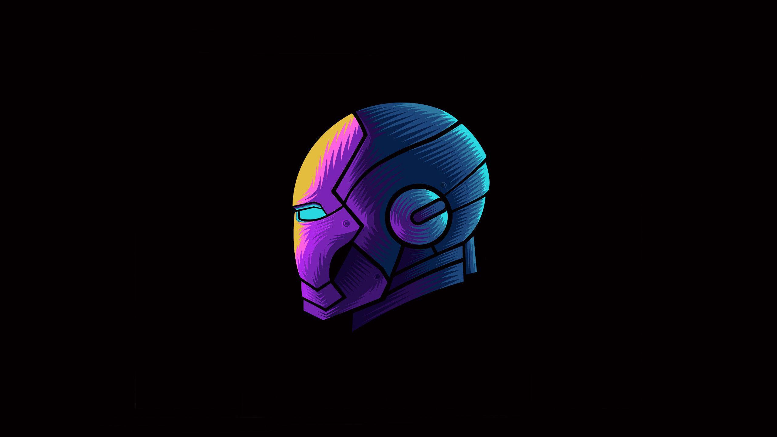 2560x1440 Iron Man Minimal Artwork 1440P Resolution HD 4k