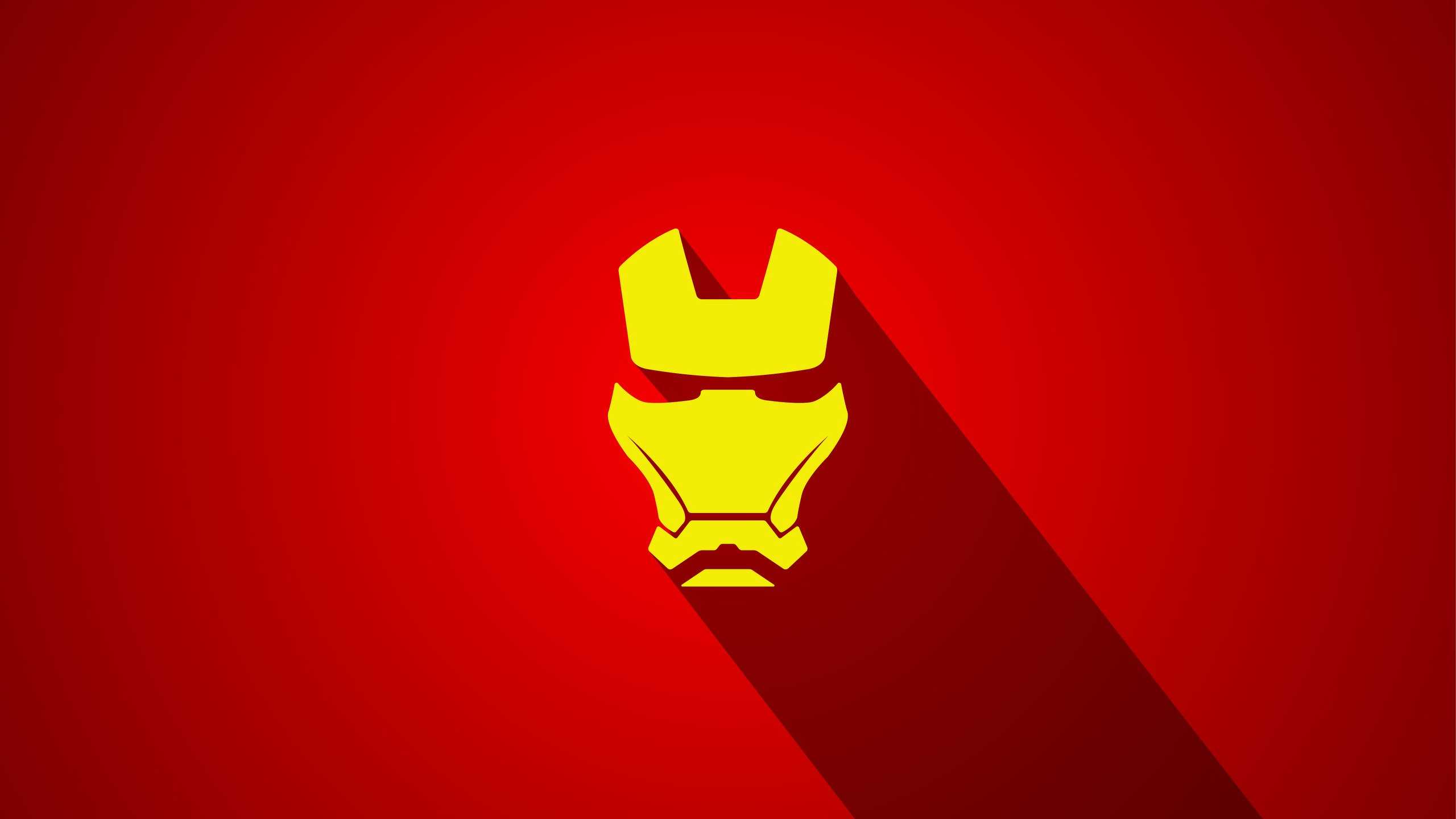 2560x1440 Iron Man Minimal Art 5K HD Wallpaper (2560x1440)