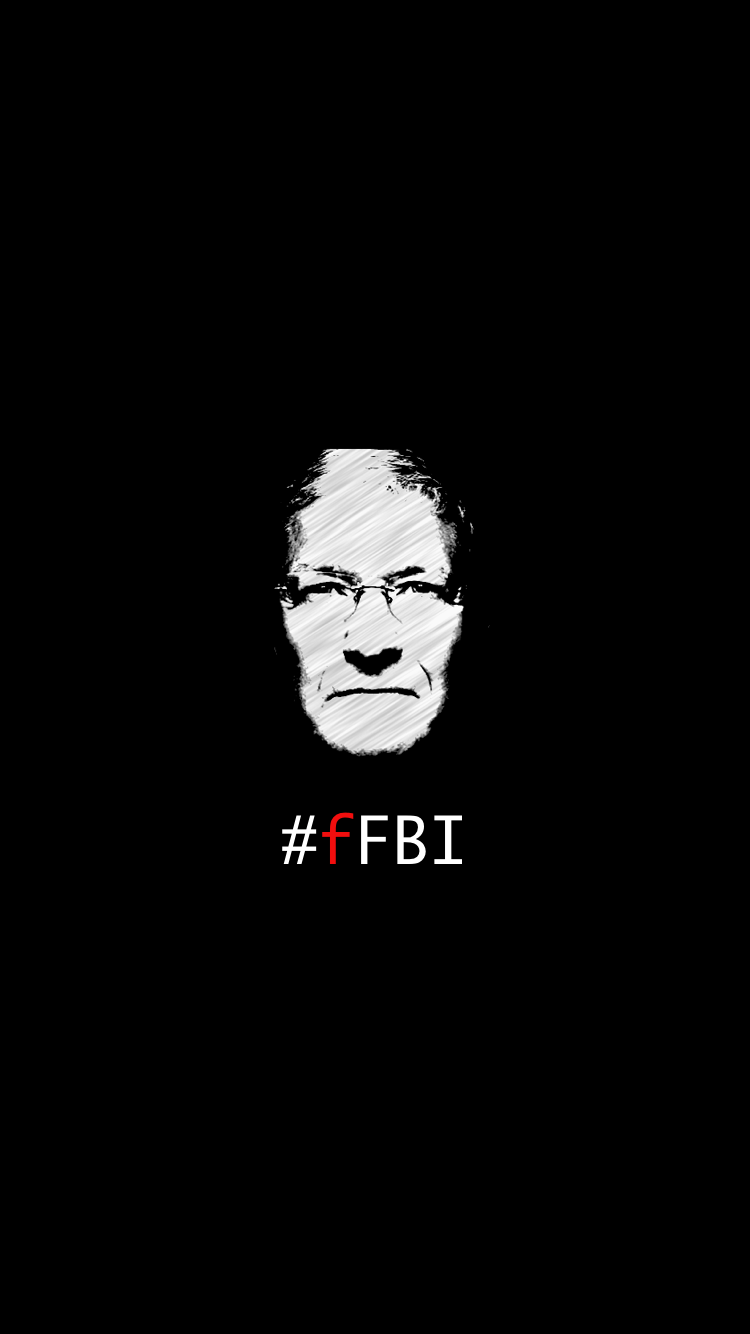 750x1334 Show your support for Apple with these Apple vs. FBI Wallpaper