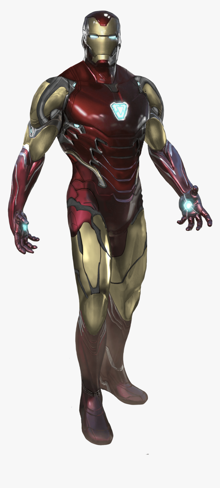 860x1903 Iron Man Mark 85 Wallpaper Man Classic Armor Endgame, HD Png Download, Transparent Png Image