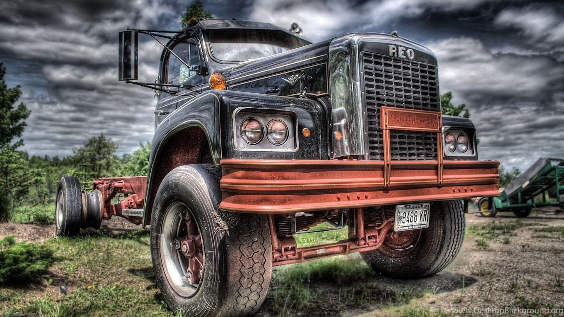 1920x1080 Vintage Truck HD Wallpaper Desktop Background