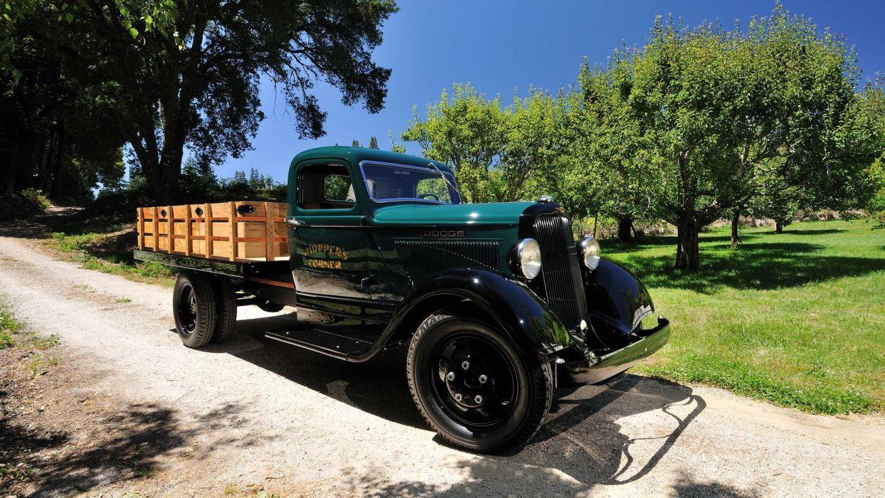 1244x700 Dodge Model K 32 Flatbed Transport Retro Vintage Truck Wallpaperx936