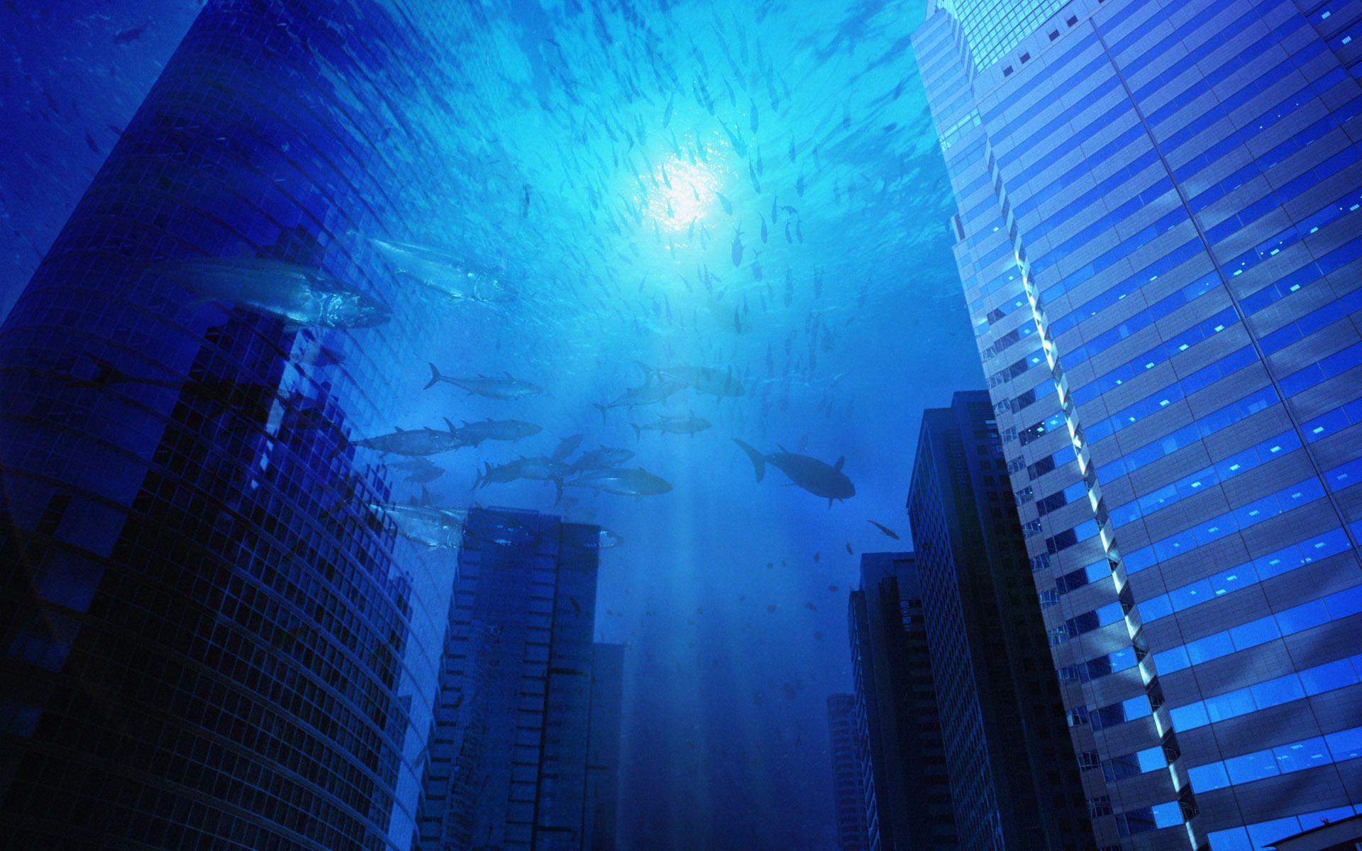 Underwater City Wallpapers - Top Free Underwater City Backgrounds ...