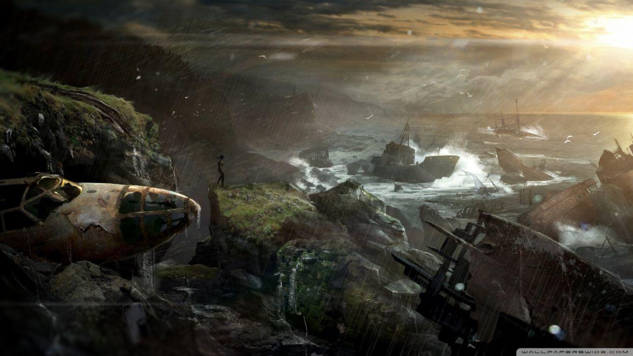 1244x700 Tomb Raider 2012 Shipwreck Wallpaper 1920x1080 Wallpaper