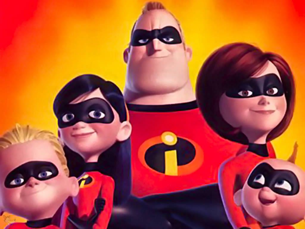 1024x768 The Incredibles HD Image Wallpaper for Tablet