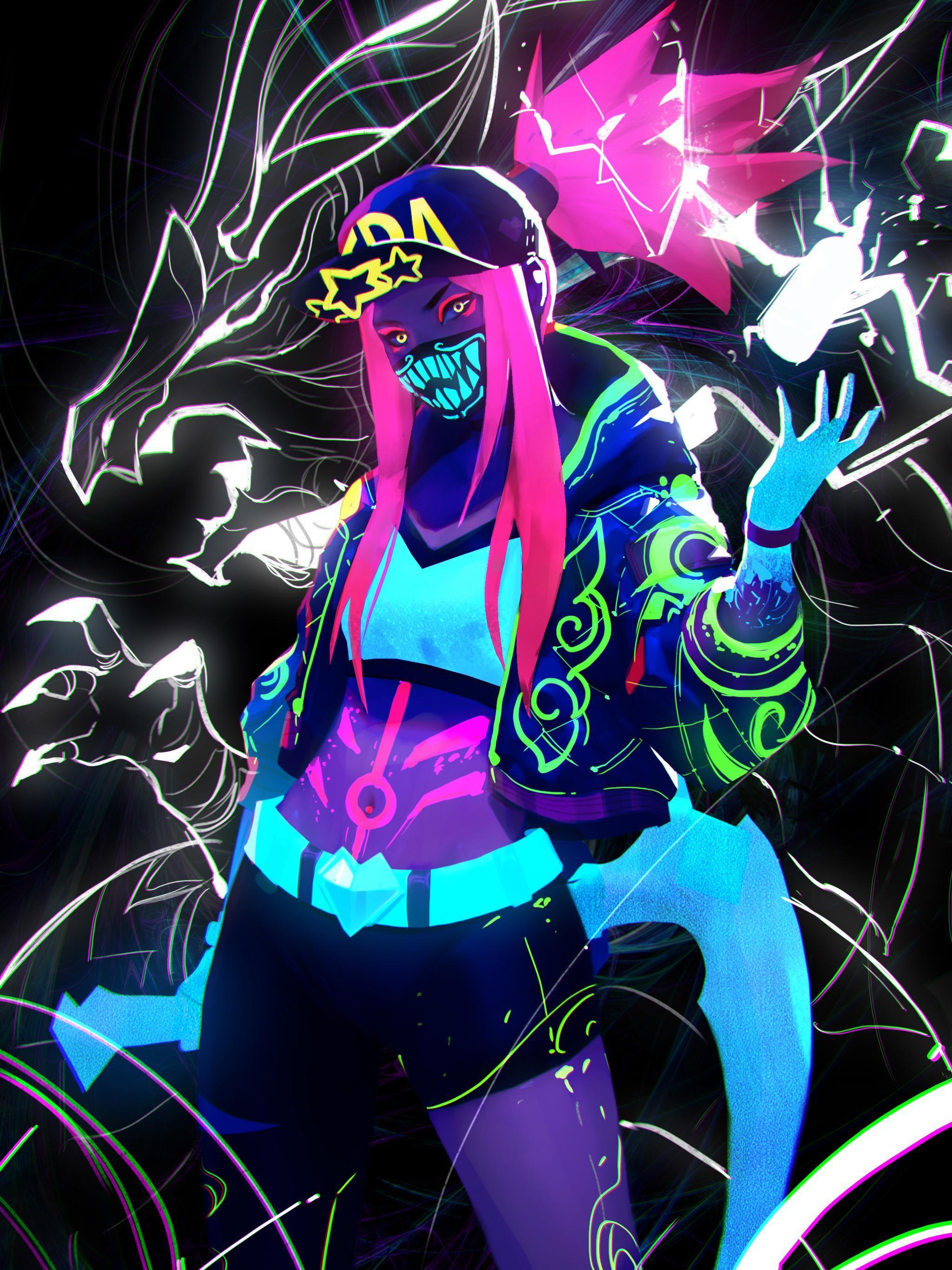 kda akali statue