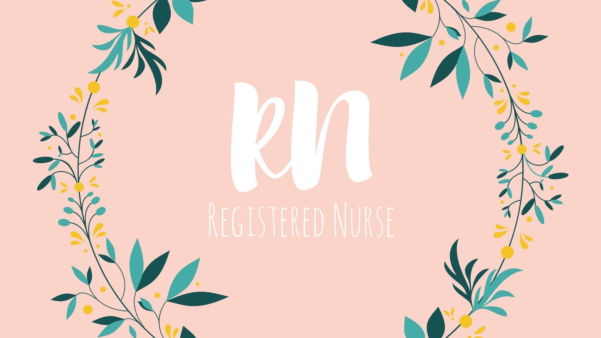 1920x1080 RN wallpaper, Facebook cover, twitter cover. #RN #Nurse #RegisteredNurse. Registered nurse, Nurse, Nursing students