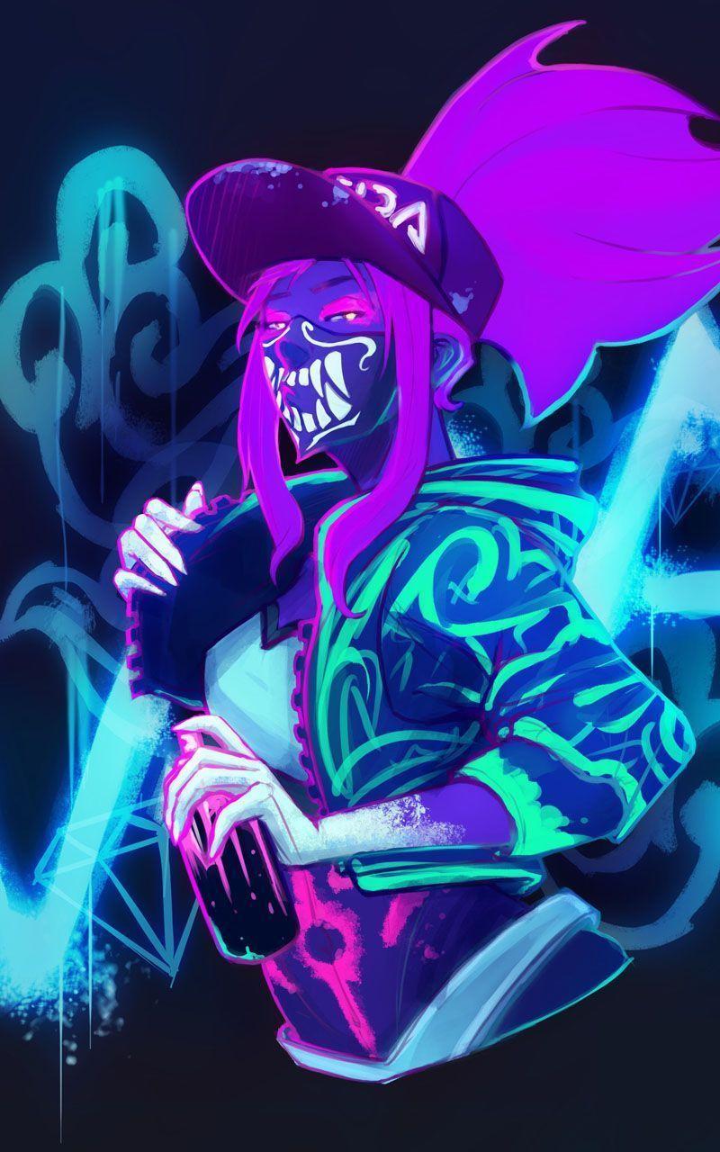 Kda Akali Wallpaper More Perfect screen background display for desktop ...