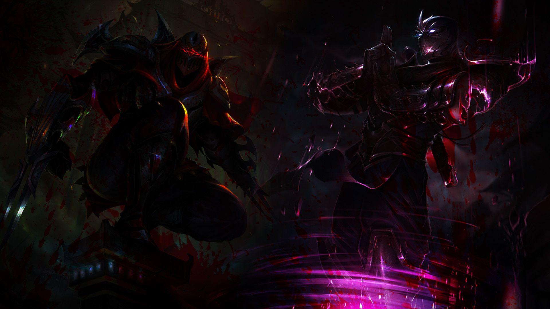 league of legends shen and zed