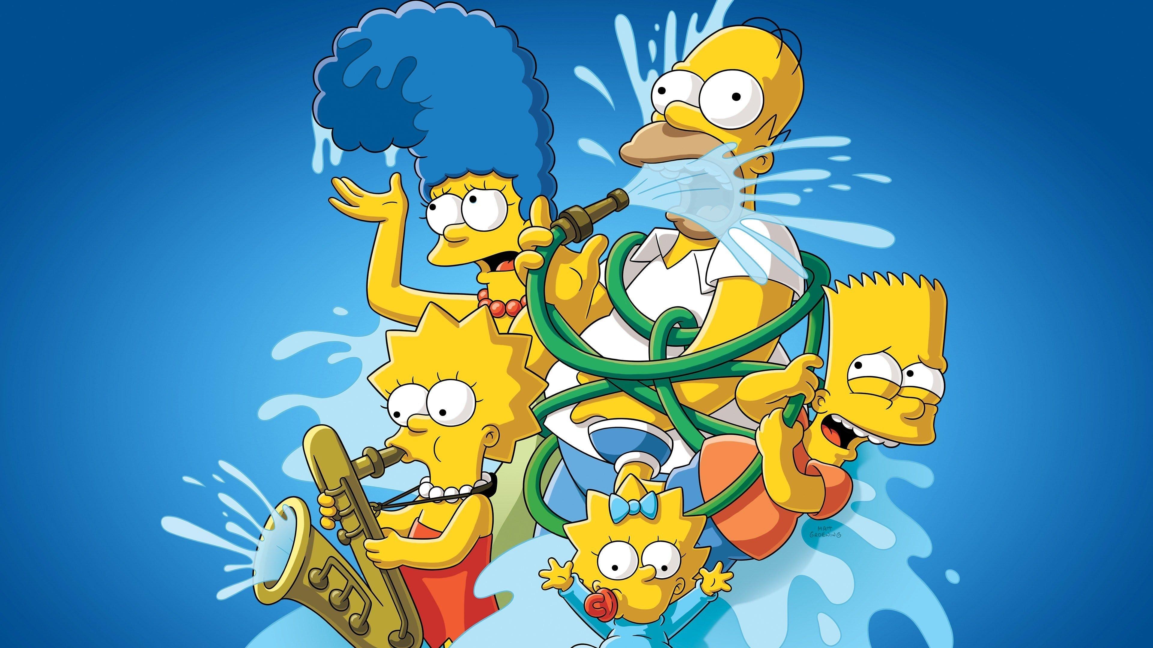 3840x2160 Simpsons Wallpaper Free HD Wallpaper