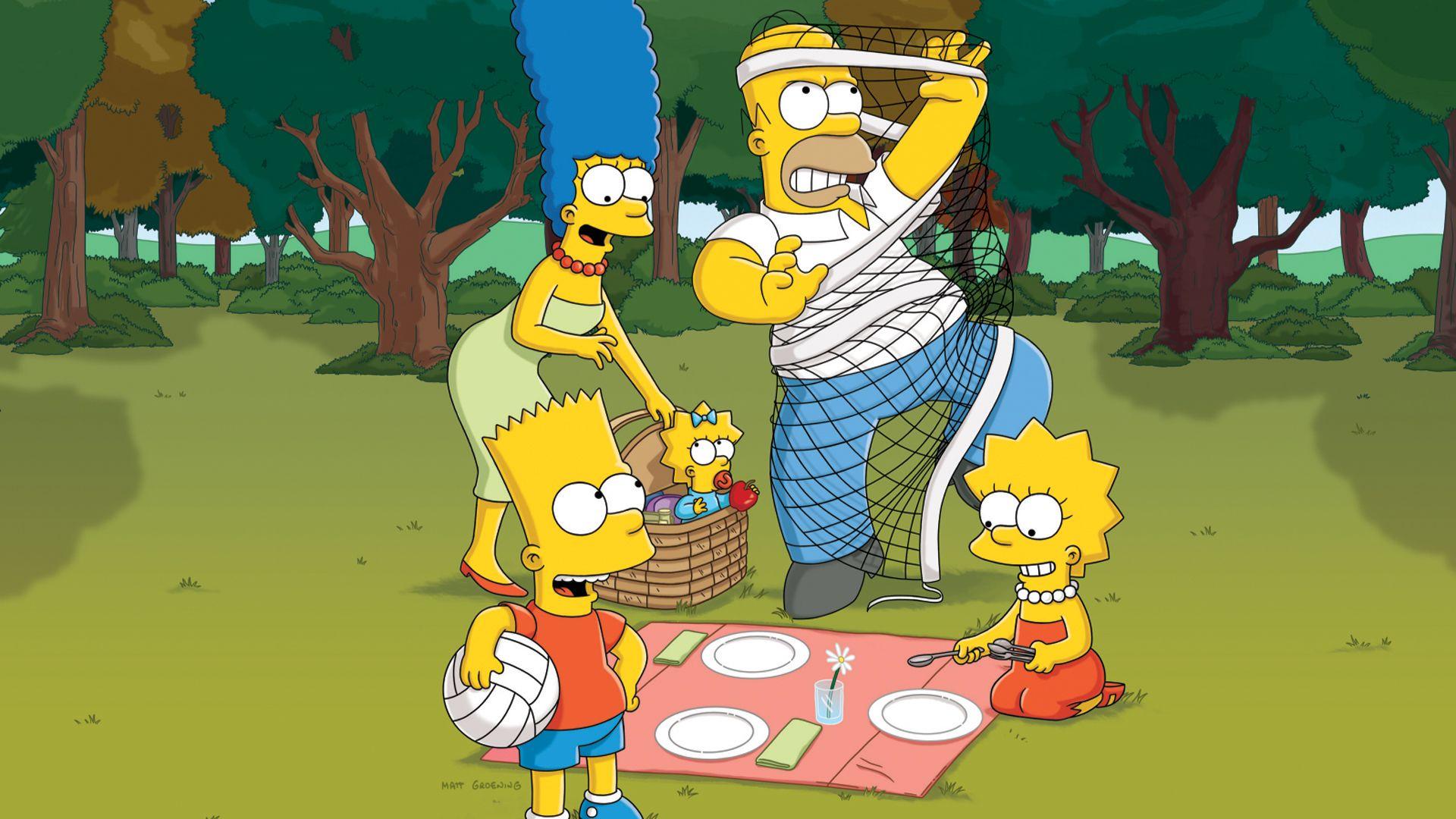 1920x1080 Live Simpsons Wallpaper, JRL91 Simpsons Background