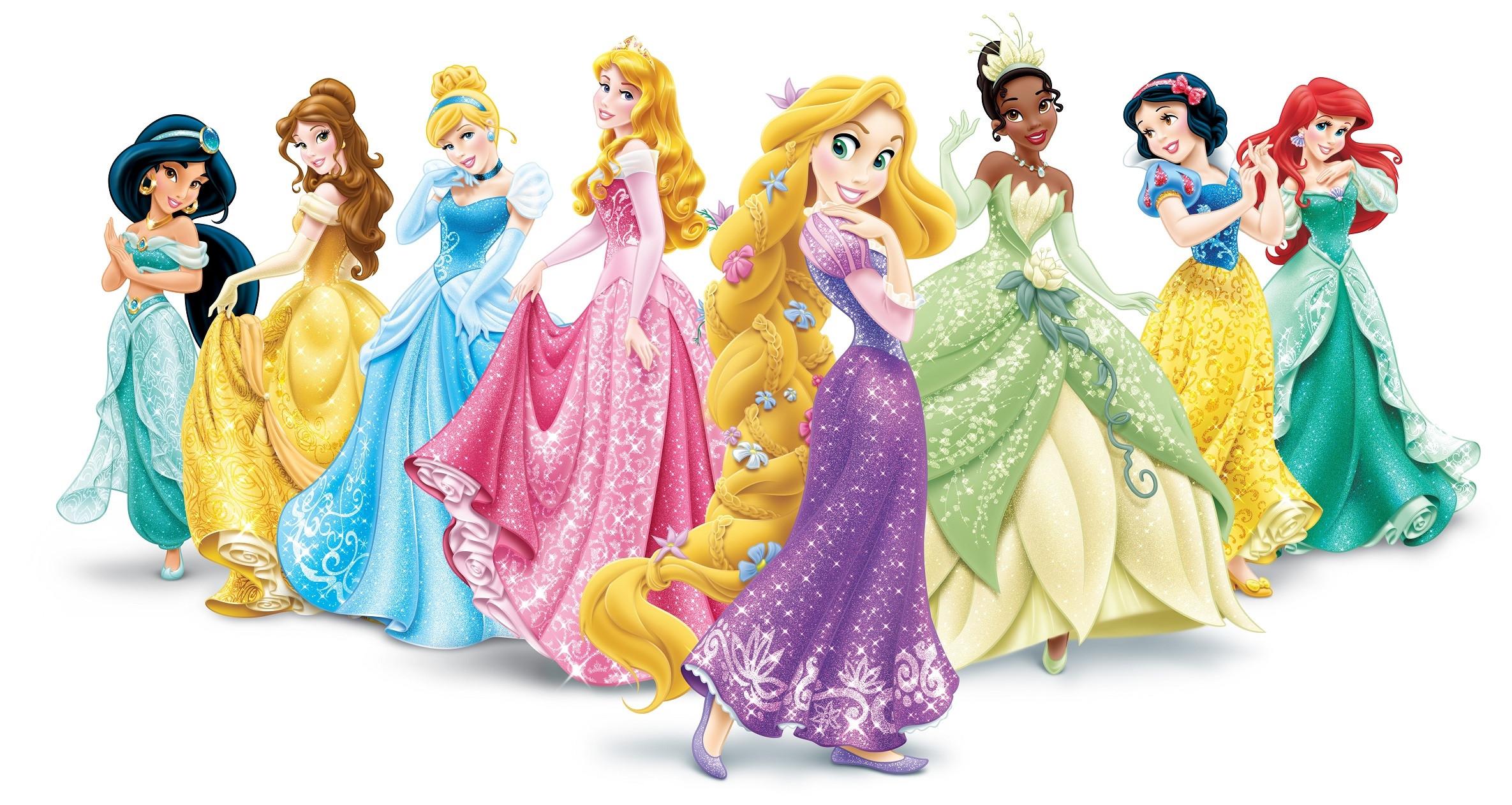 2370x1262 Disney Princess Desktop Wallpaper