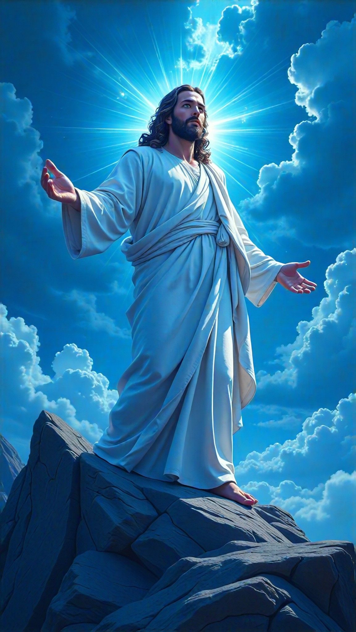 1152x2048 Pembuat Wallpaper Yesus