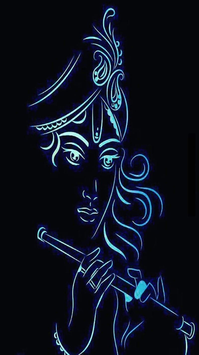 800x1422 Shri Krishna, dwarkadhish, govind, kanha, keshav, krishna, madhav, muralidhar, HD phone wallpaper