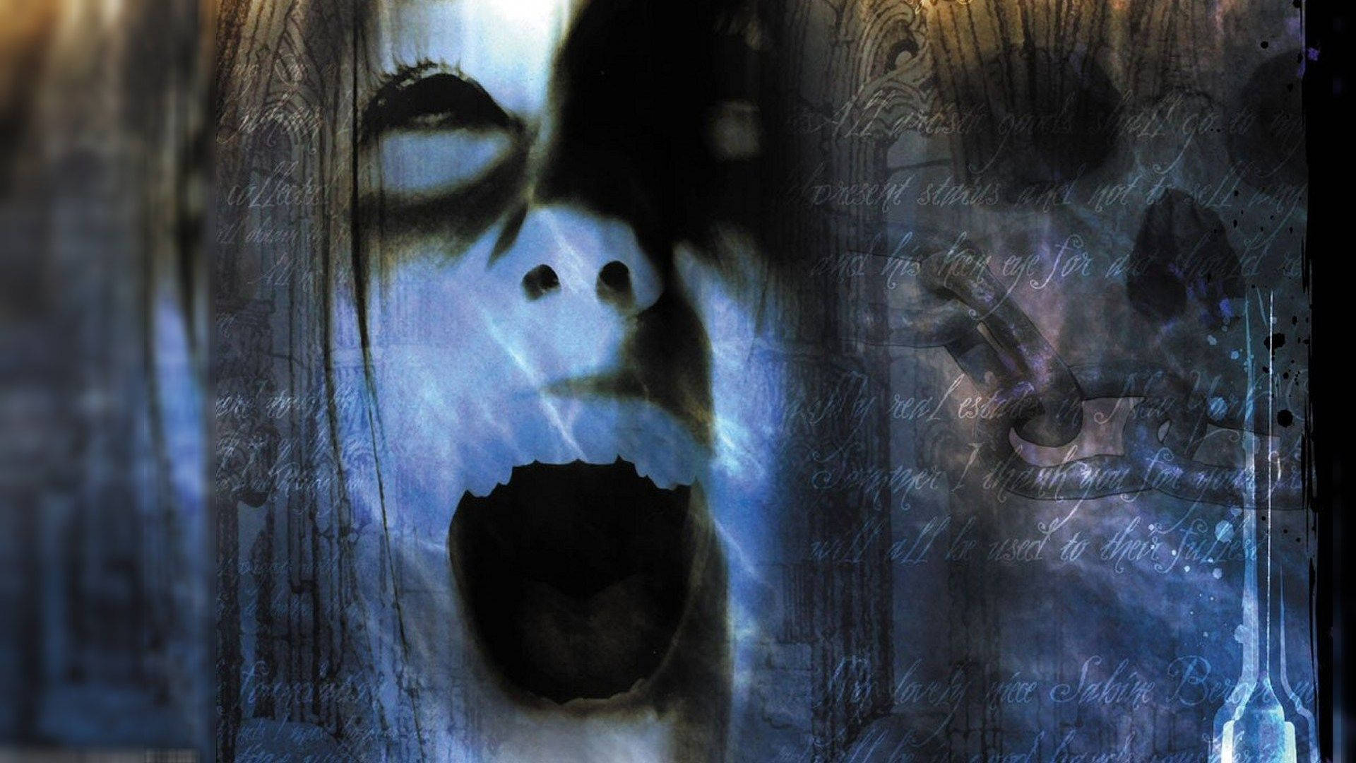 1920x1080 Download Scary Halloween Screaming Girl Wallpaper