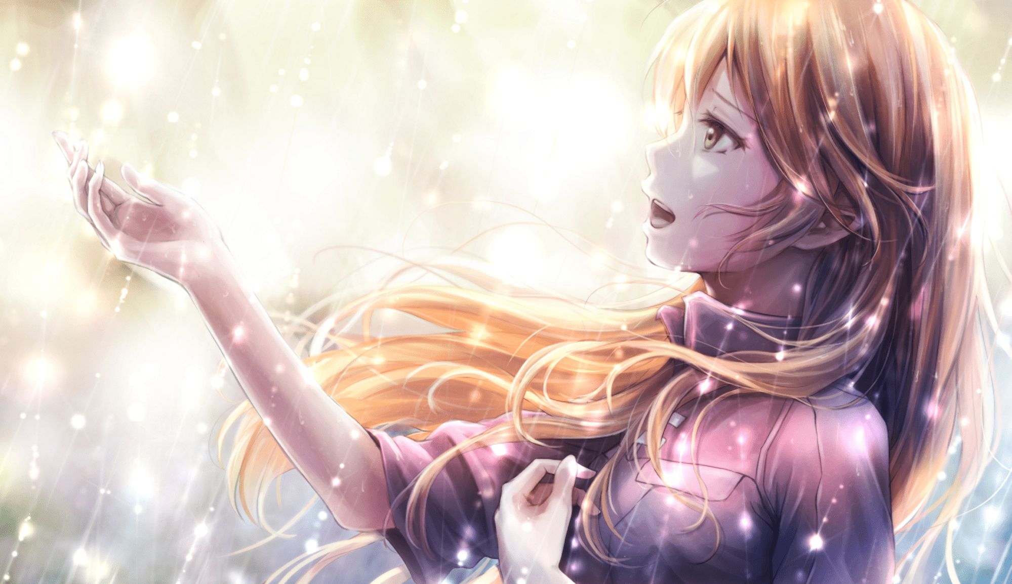 1999x1155 Nike Lemercier World Is Still Beautiful. Stunning Anime HD Wallpaperx1155