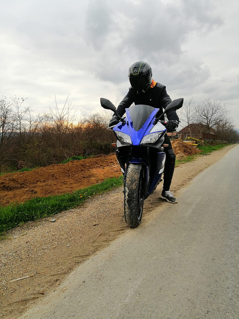 800x1067 Yamaha yzf r bike, blue, motorcycle, r racer, yamaha r HD phone wallpaper