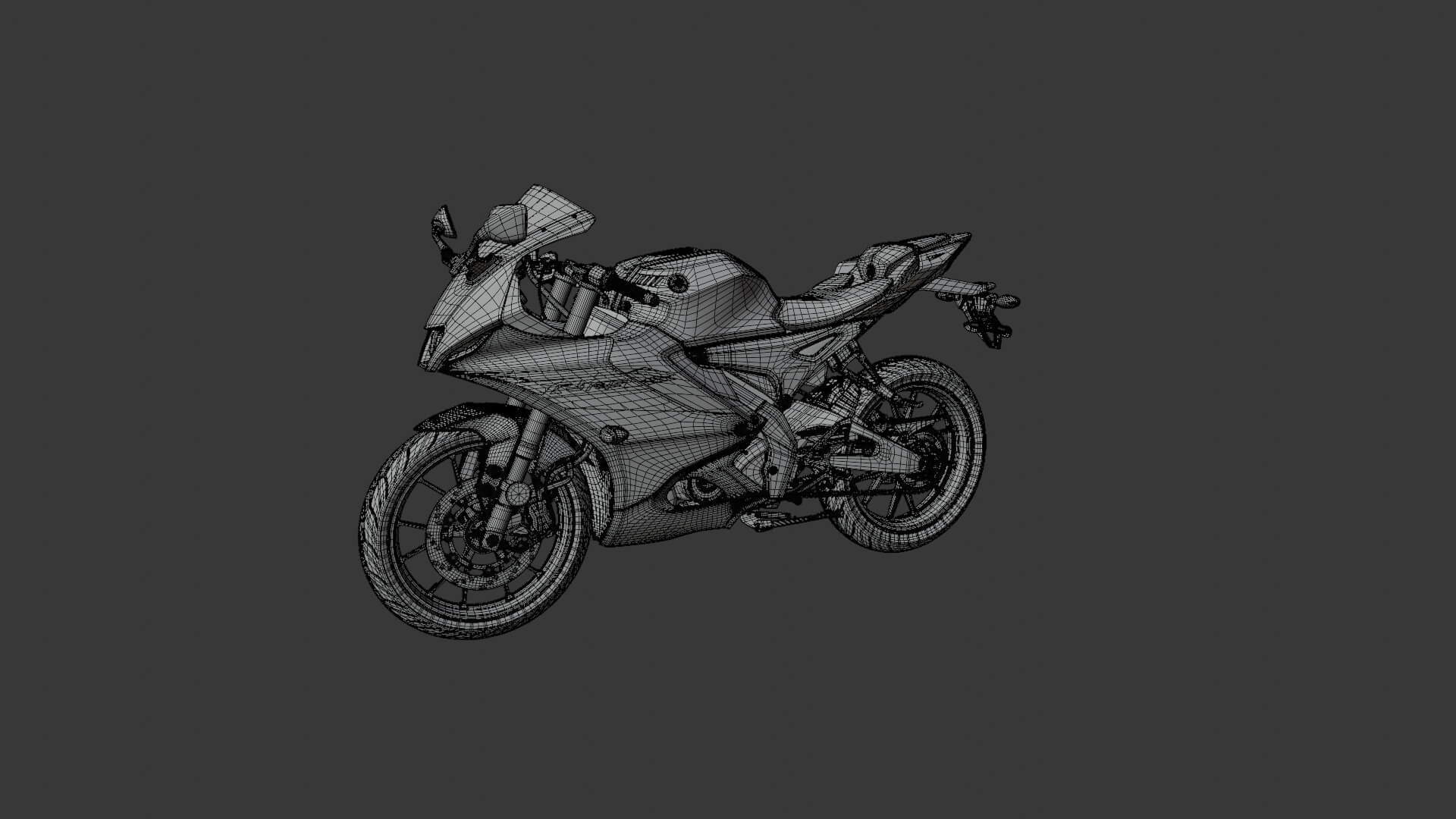 1920x1080 Yamaha YZF R125 2025