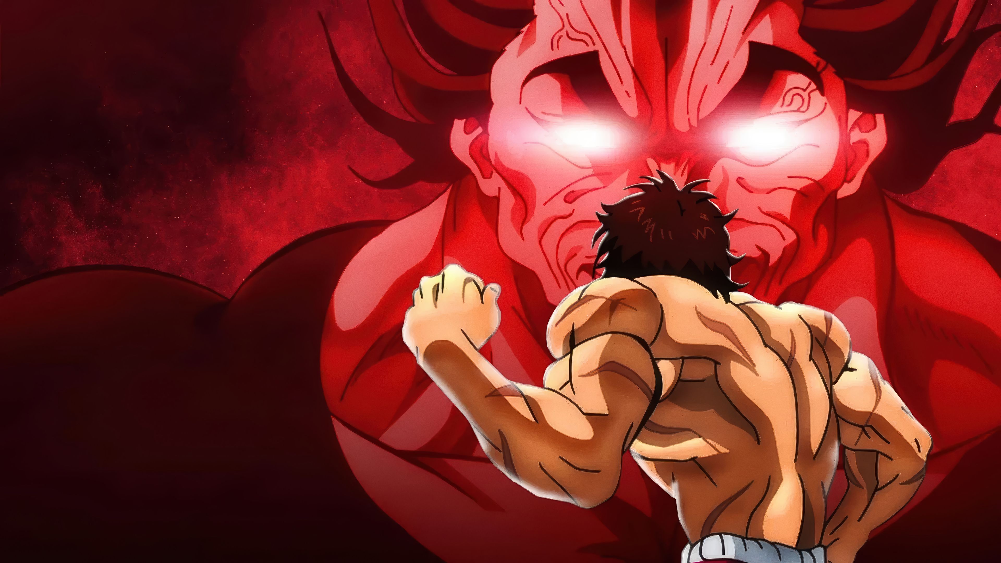3840x2160 Baki Hanma Yujiro Anime Wallpaper 4K HD PC