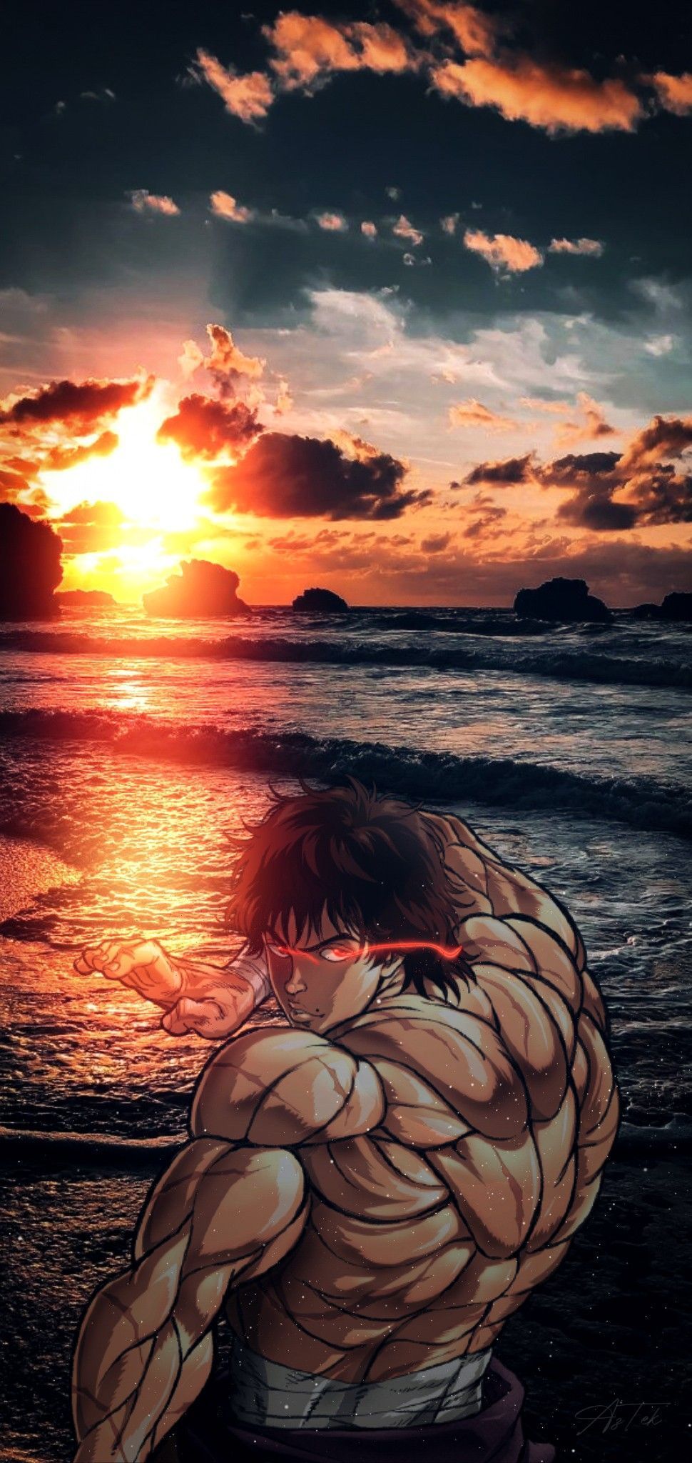 970x2048 Baki ideas. baki aesthetic, martial arts anime, anime wallpaper