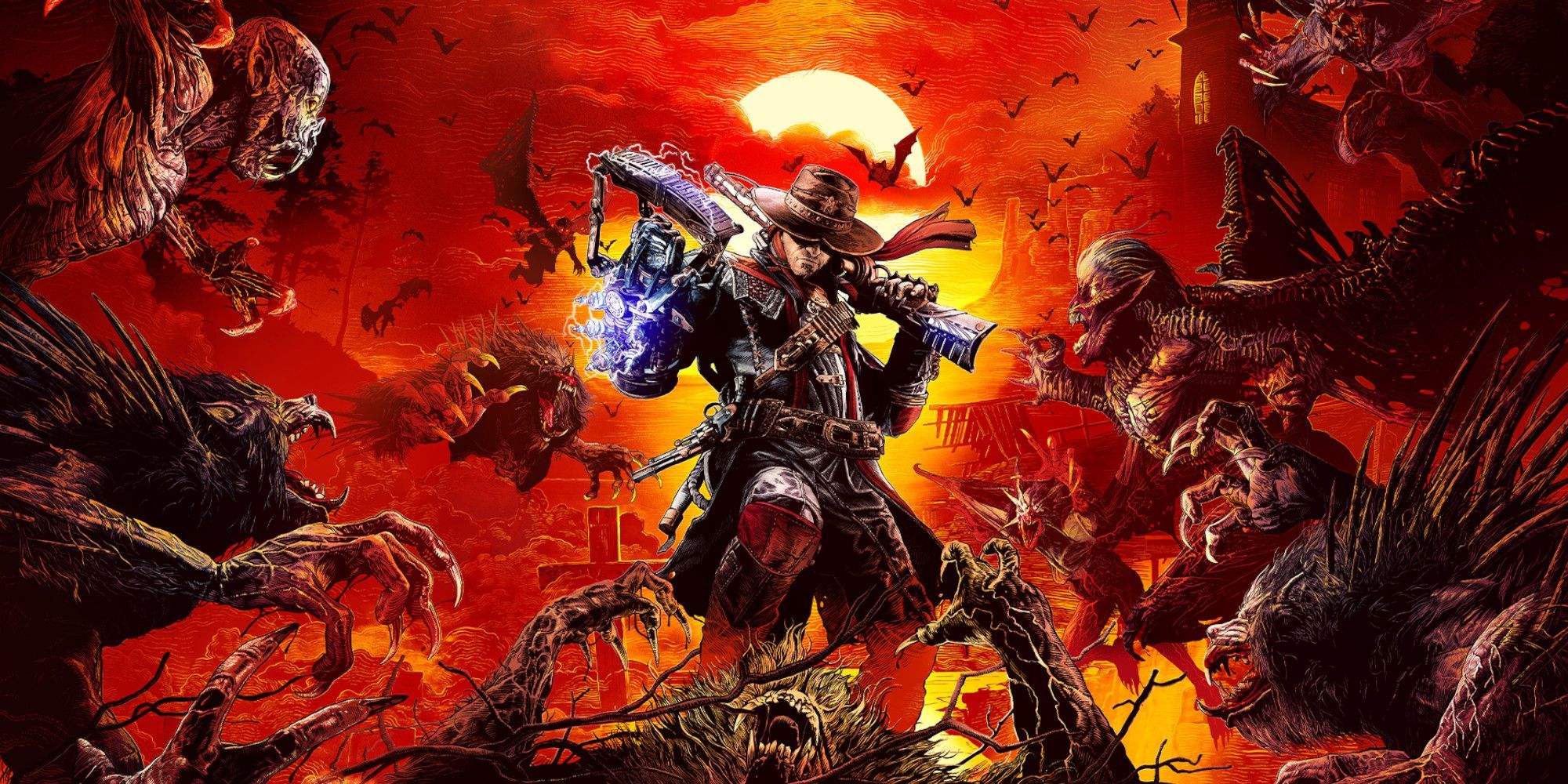 2000x1000 Evil West Preview: Darkwatch Meets God Of War With A Splash Of Doom Eternal