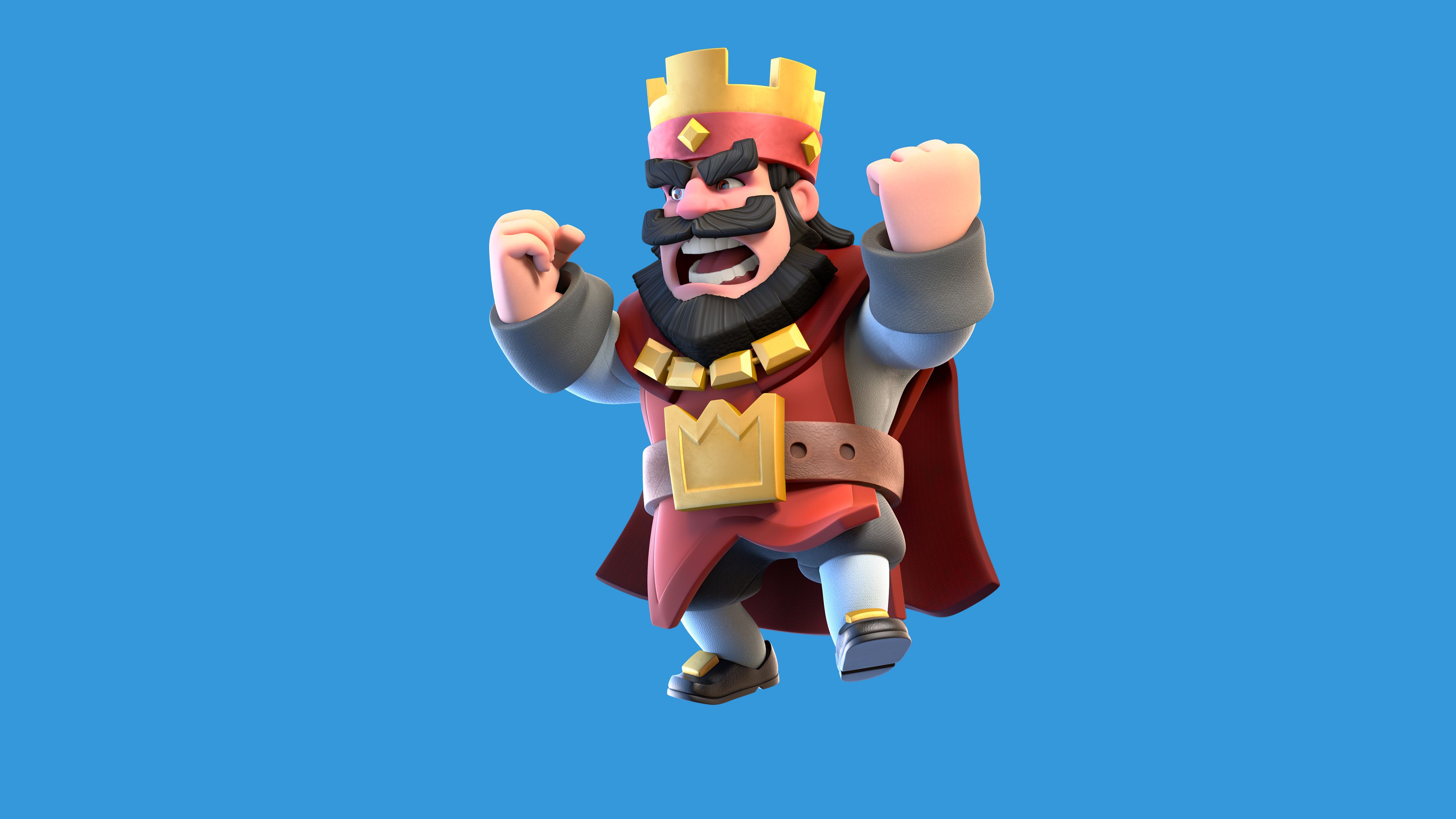 3840x2160 Clash Royale Red King Wallpaper, HD Games Wallpaper, 4k Wallpaper, Image, Background, Photos and Picture
