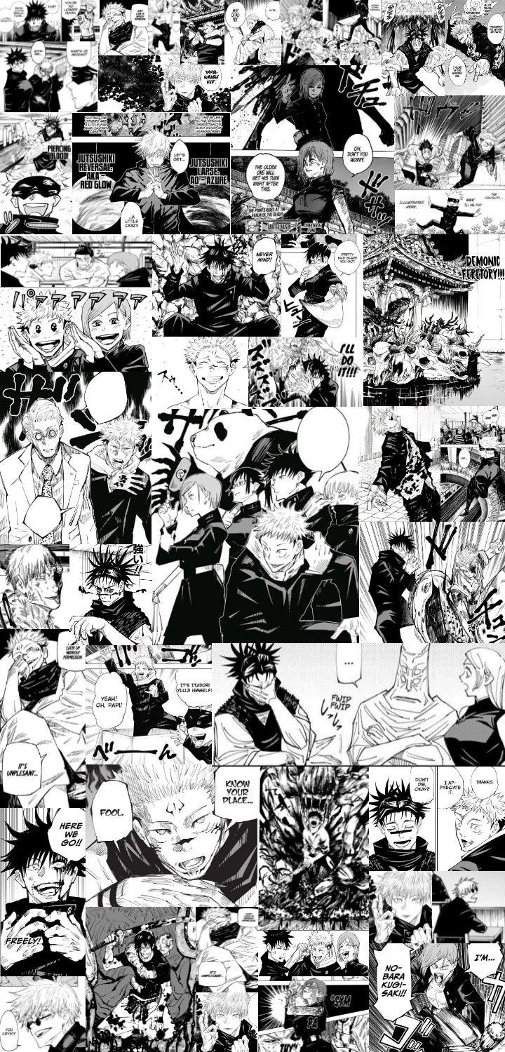 720x1500 jujutsu kaisen manga wallpaper