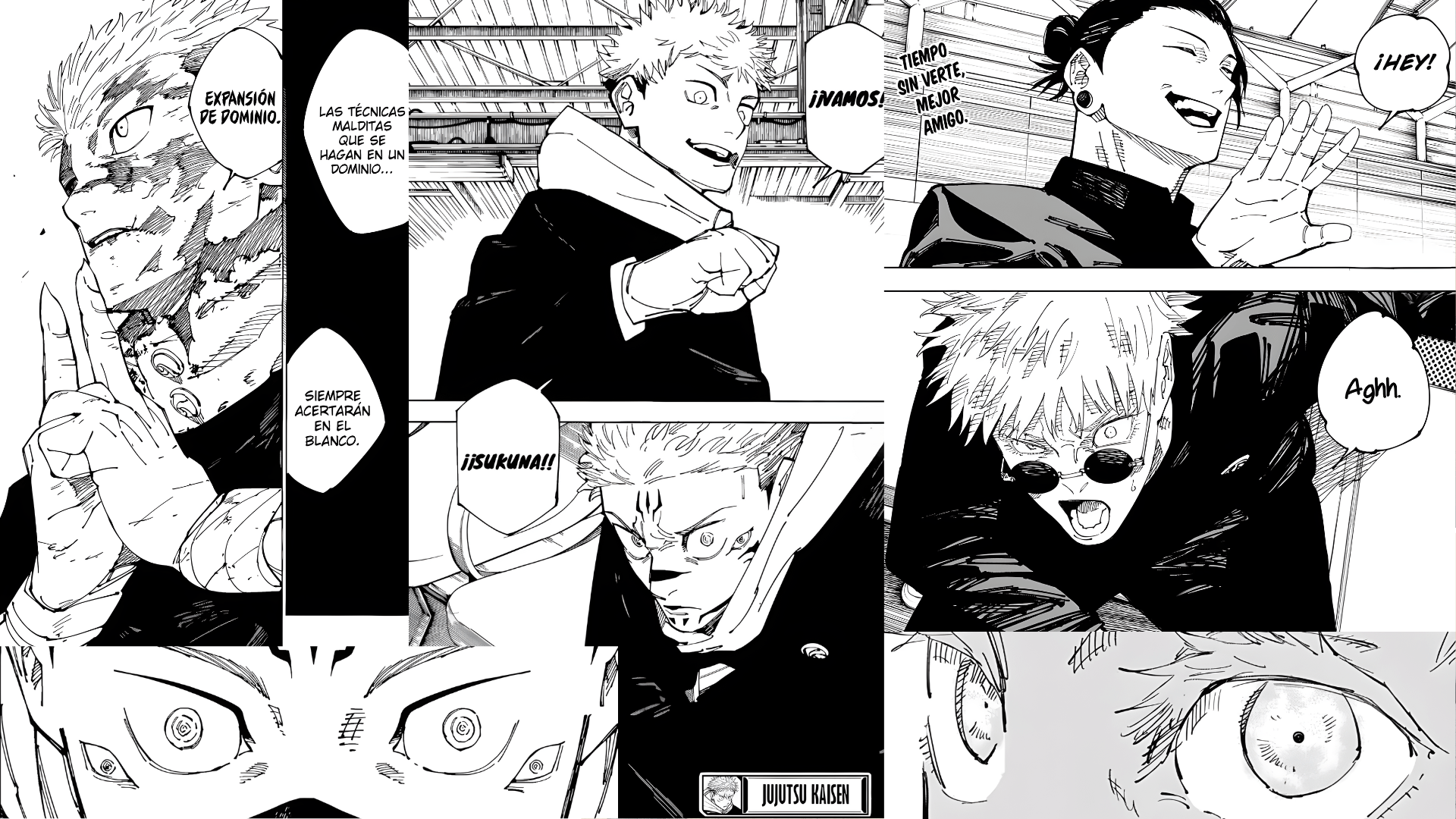 1920x1080 Jujutsu Kaisen Wallpaper Collage Manga 264
