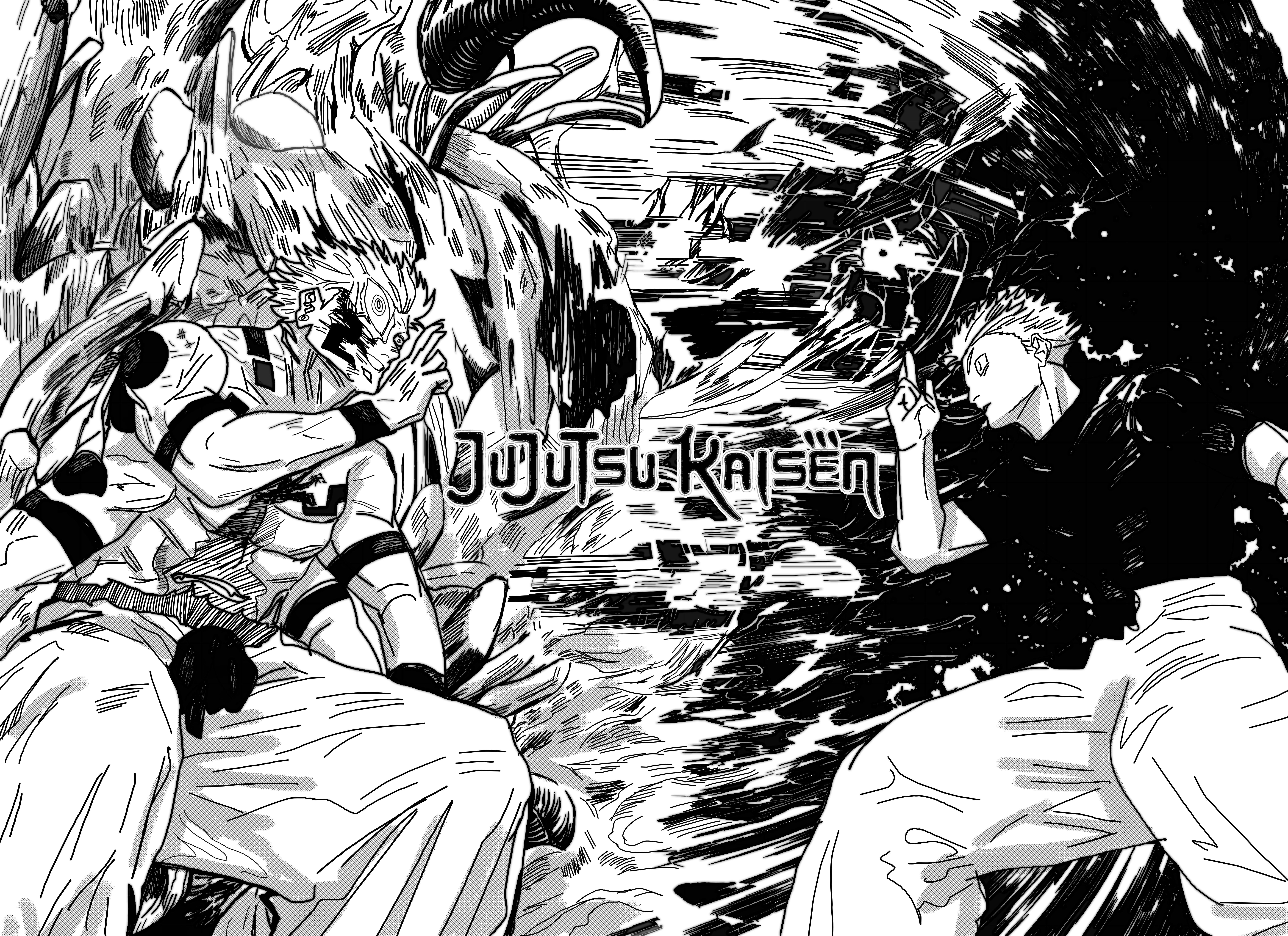 8192x5956 Jujutsu Kaisen 8k Wallpaper and Background: Free 8K Download
