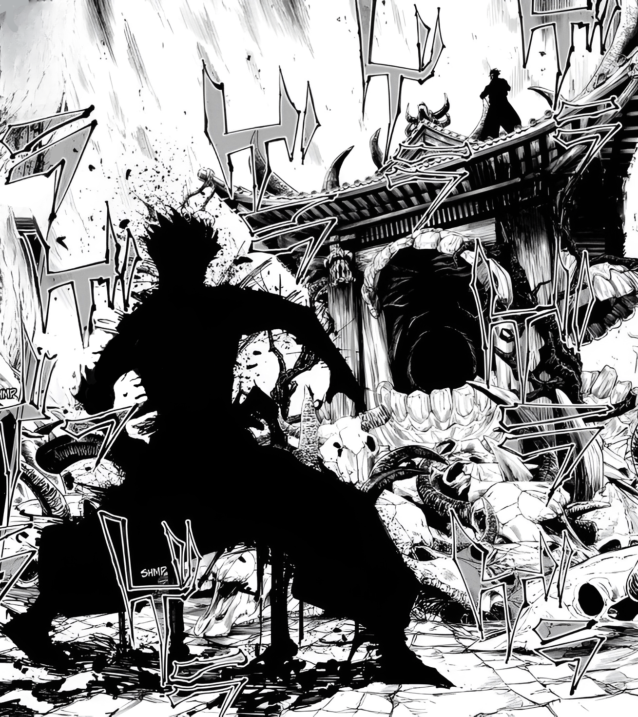 1309x1470 Heres my favourite manga panel as a wallpaper with most obstructions removed! Enjoy!