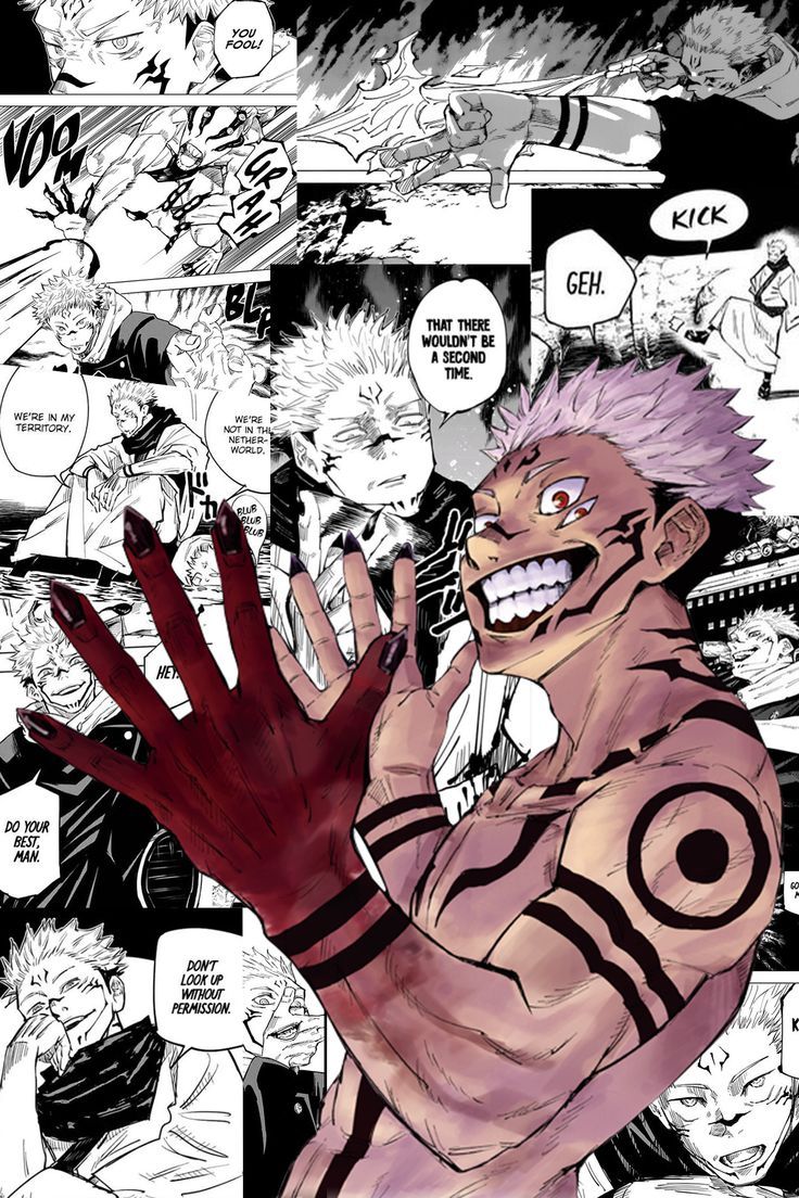 736x1104 Sukuna Jujutsu Kaisen Manga Panel