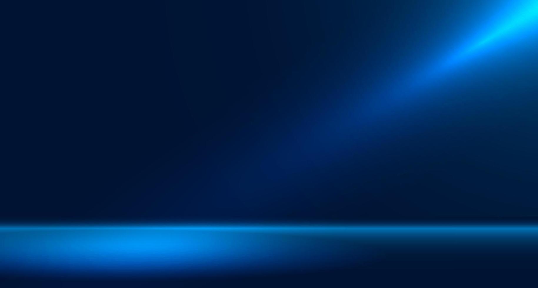 1829x980 Blue empty room studio used for background and display of content design. banner for advertise product on website. Illustration design