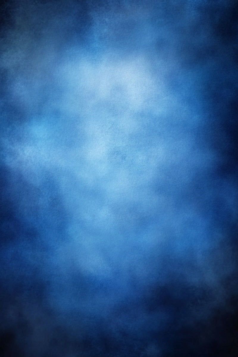 800x1200 Yearbook Backdrop Soft Blurred Blue Gradient Background Portrait Studio Background GQ58 91