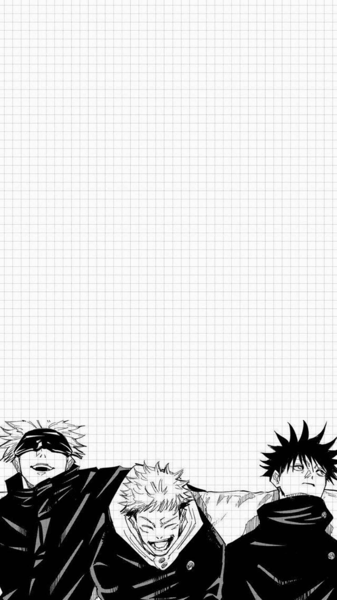 1080x1920 Jujutsu Kaisen iPhone Manga Wallpaper