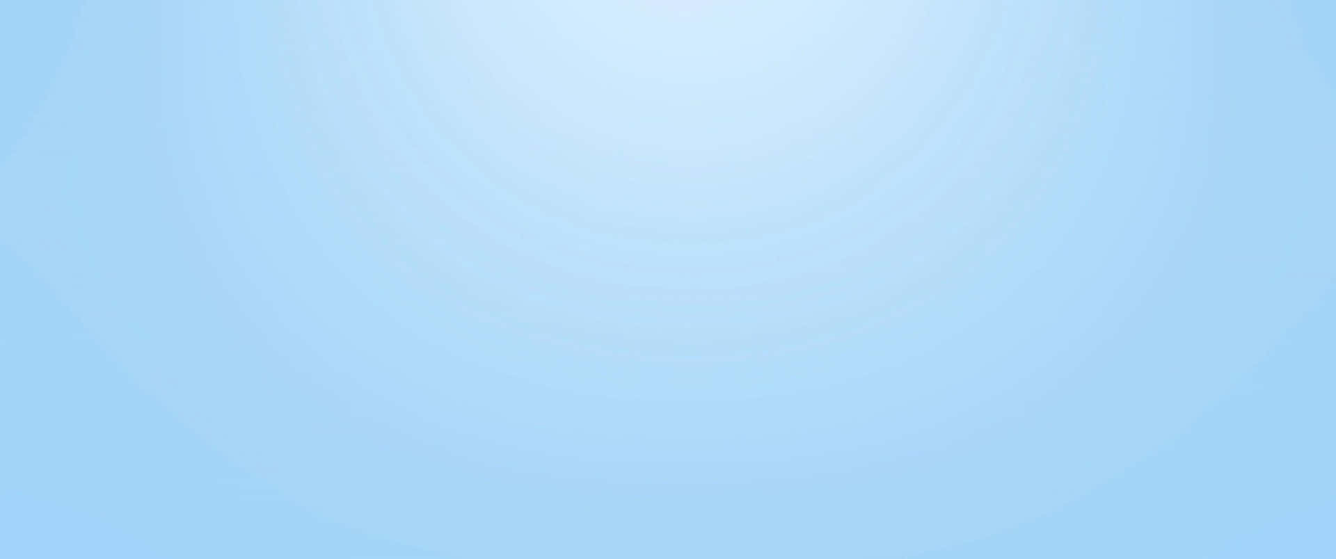 1920x804 Plain Light Blue Background