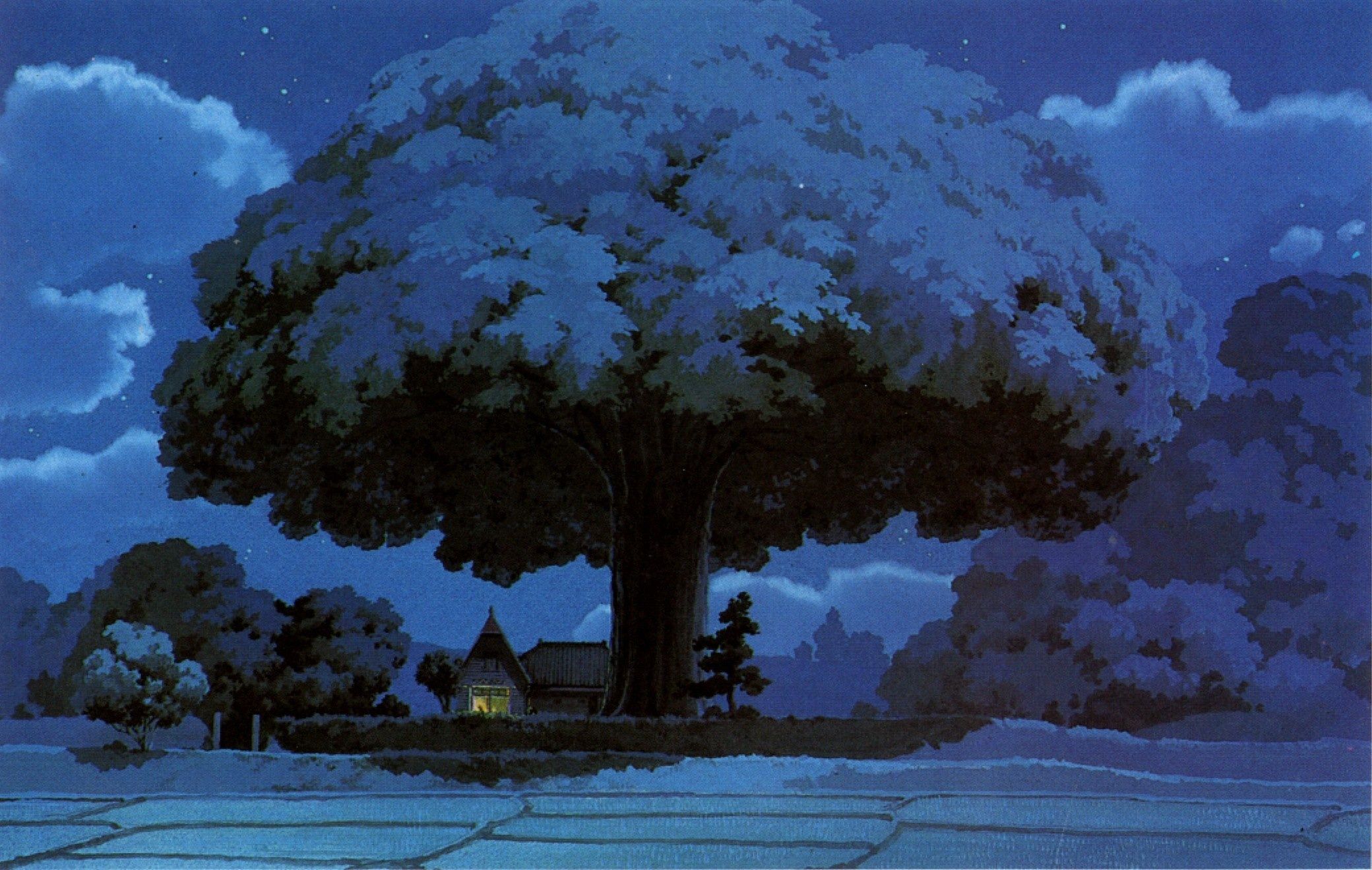 2080x1319 Wallpaper totoro, anime, fantasy art, Studio Ghibli for mobile and desktop, section фильмы, resolution 2080x1319