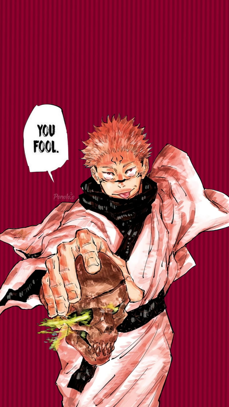 800x1422 Sukuna, anime, jujutsu kaisen, sukuna, yuuji itadori, HD phone wallpaper