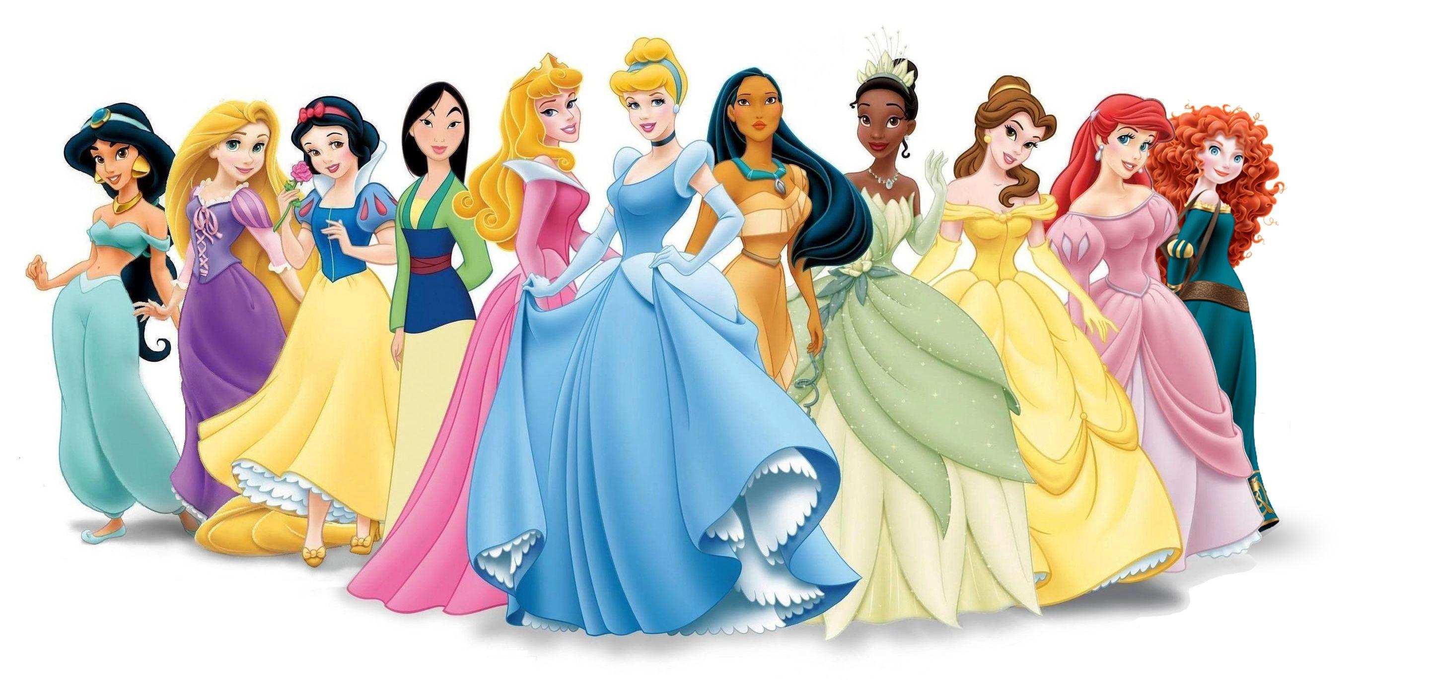 2882x1371 Disney Princess HD Wallpaper Free Download