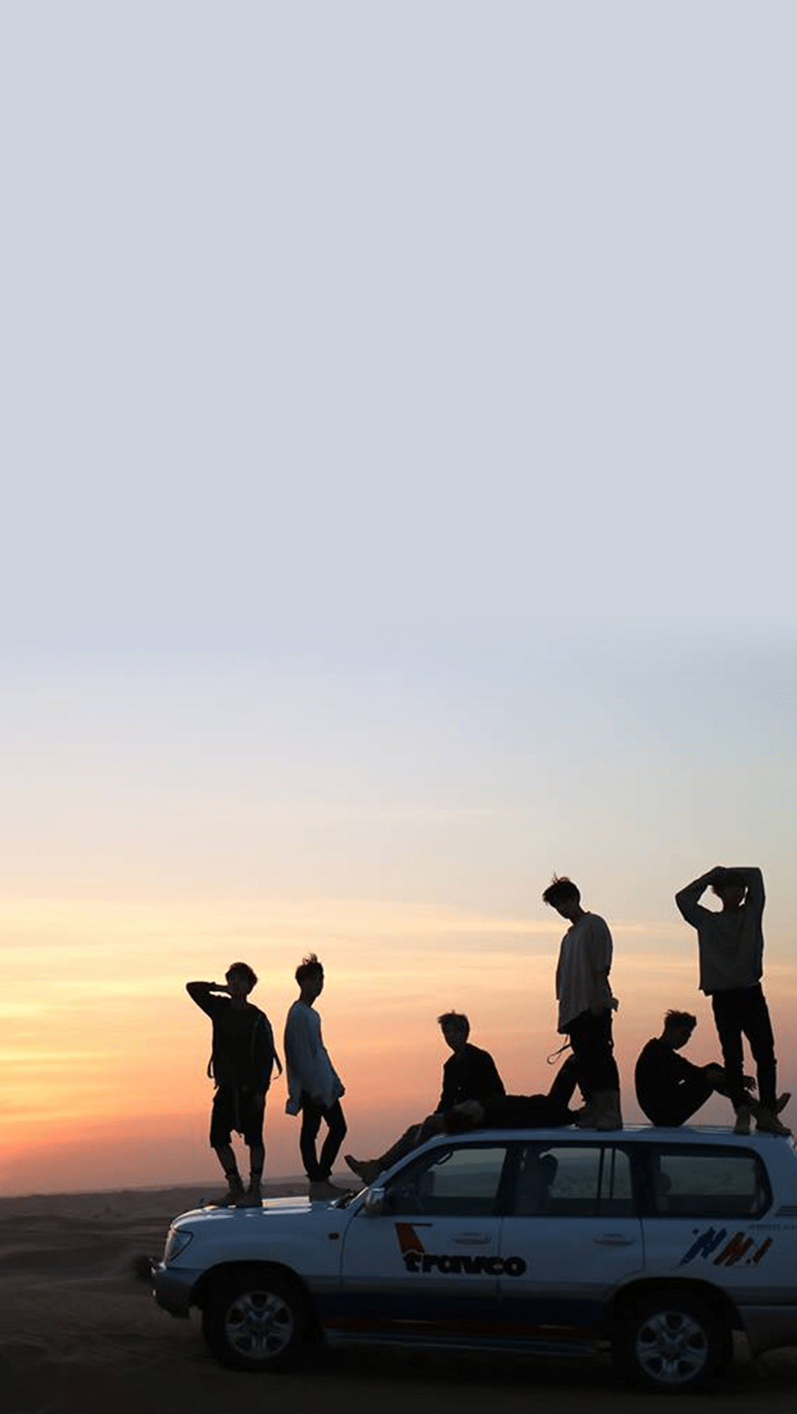 1154x2048 Group Of Boys Wallpaper
