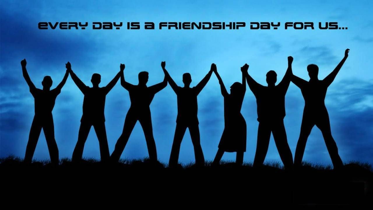 1280x720 Download Friendship Group Of Friends Wallpaper