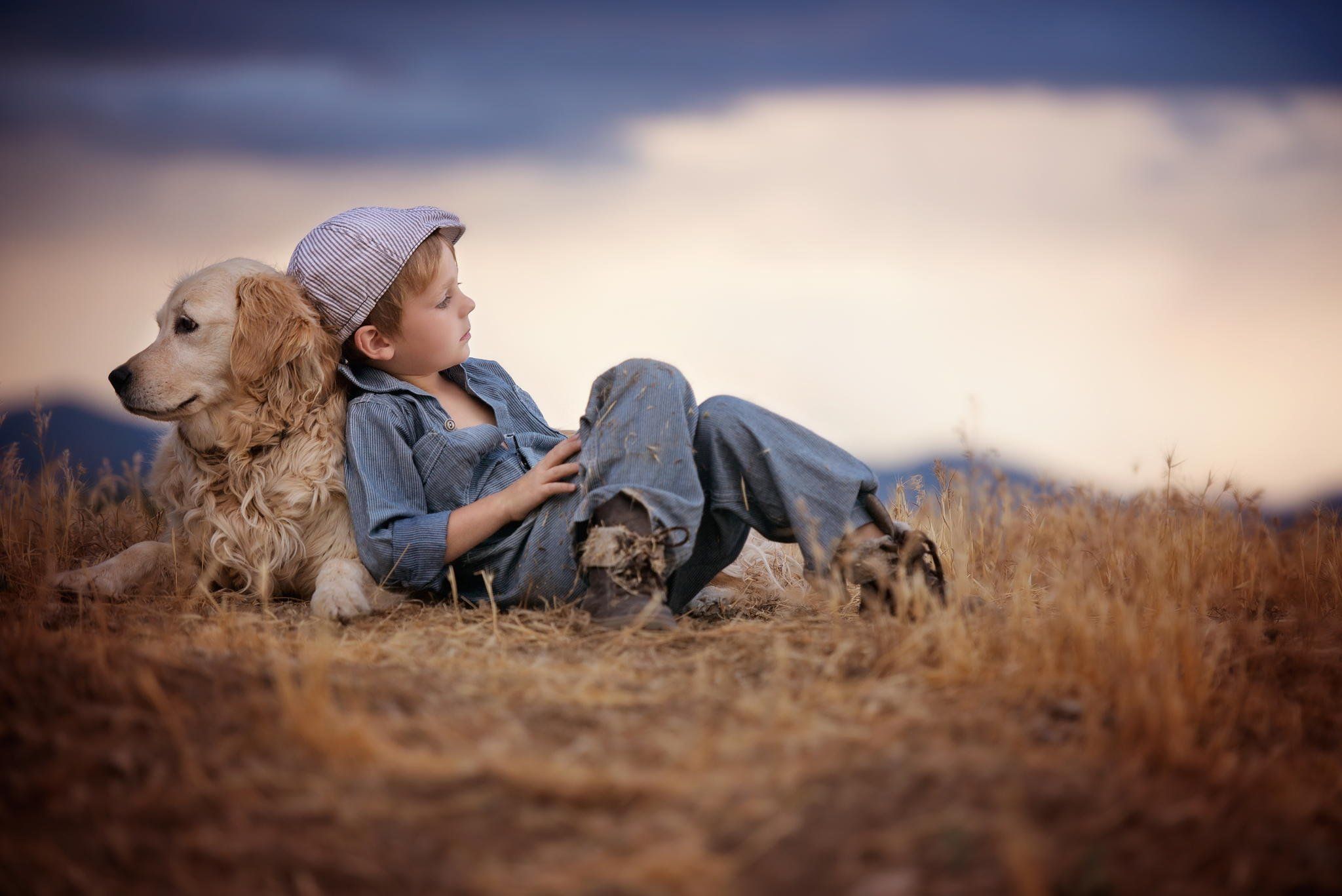 2048x1367 dog, And, Best, Friend, Children, Beauty Wallpaper HD / Desktop and Mobile Background